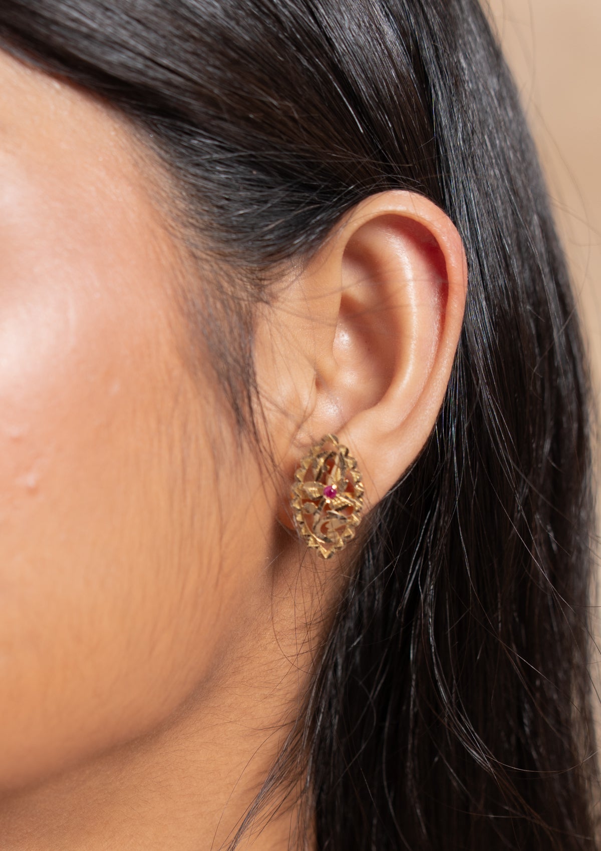 Mohita Gold Earrings