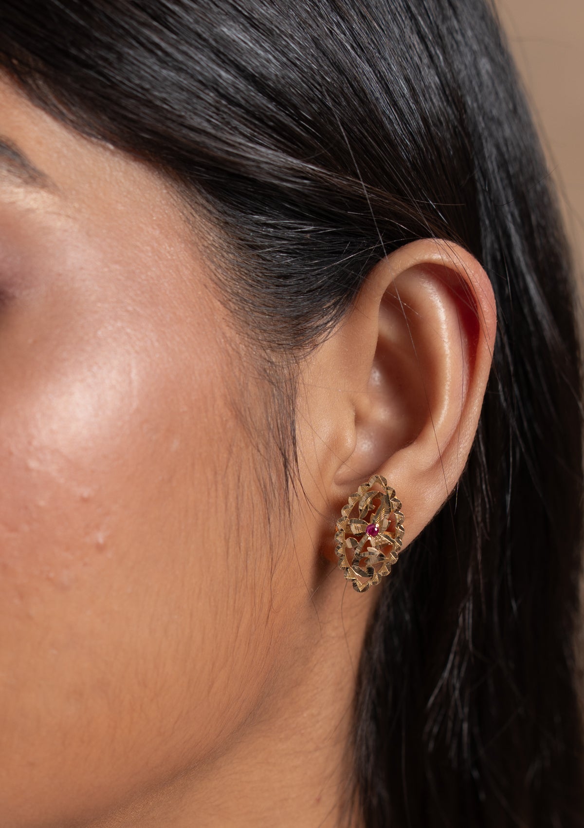 Mohita Gold Earrings