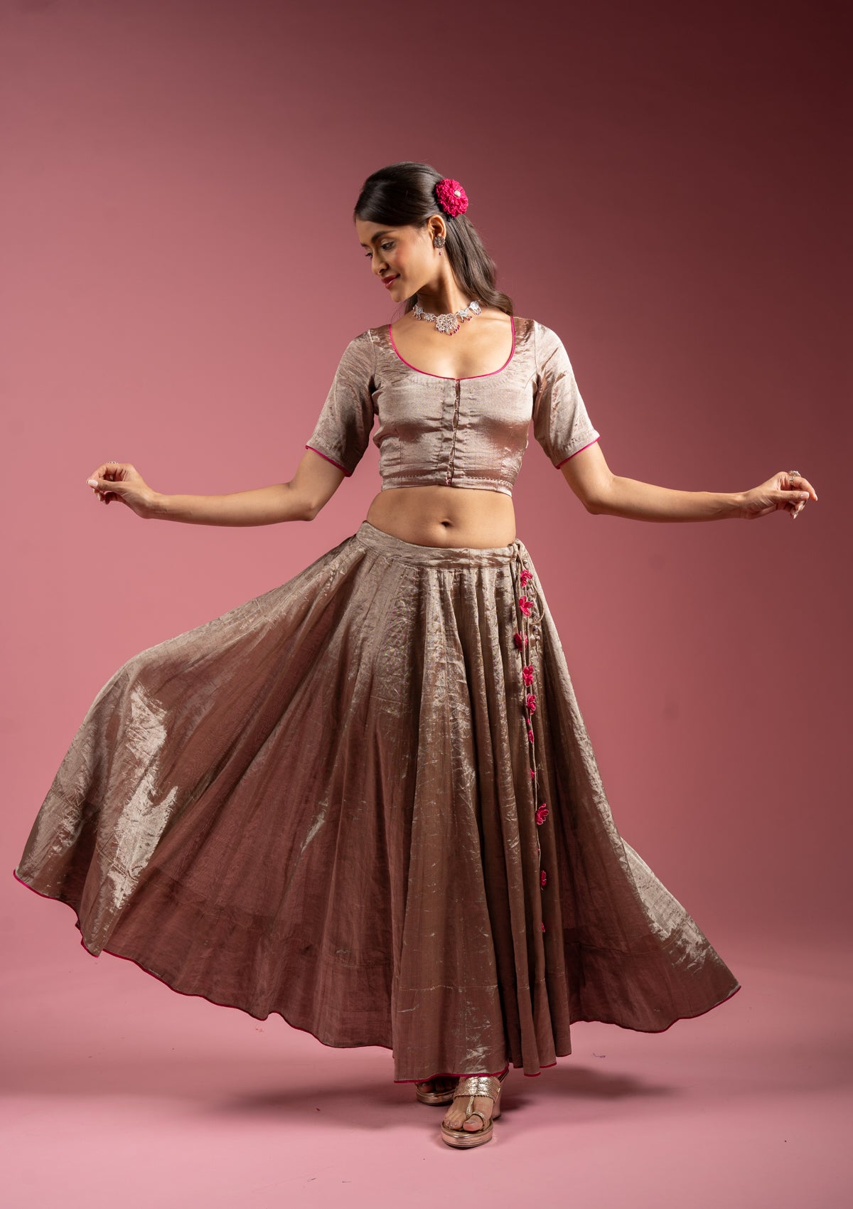 Chandi Skirt & Blouse Set