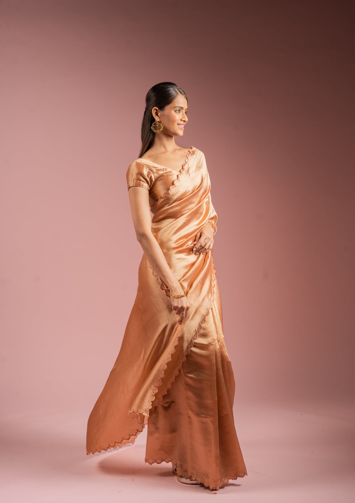 Moonga Silk Saree