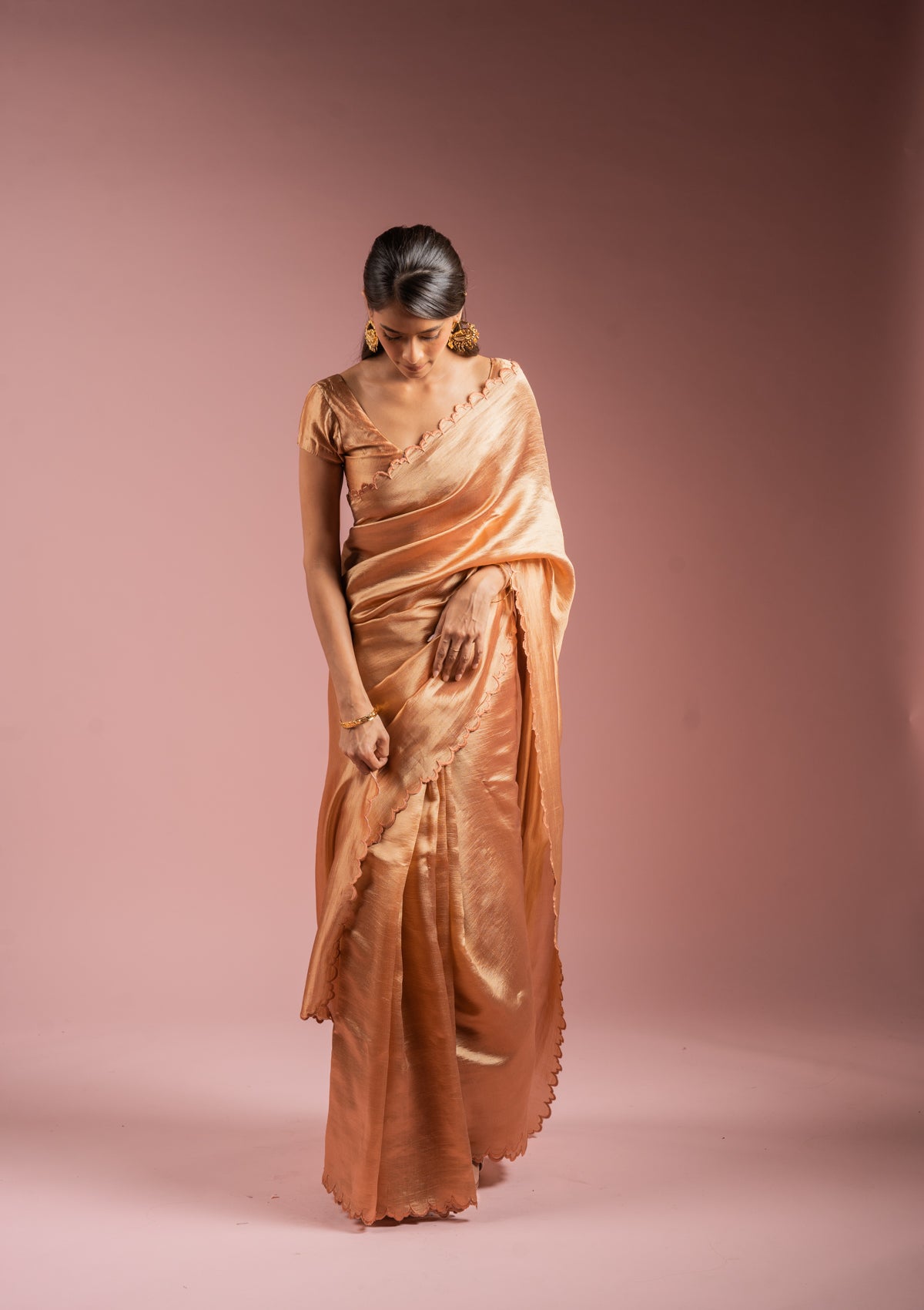 Moonga Silk Saree