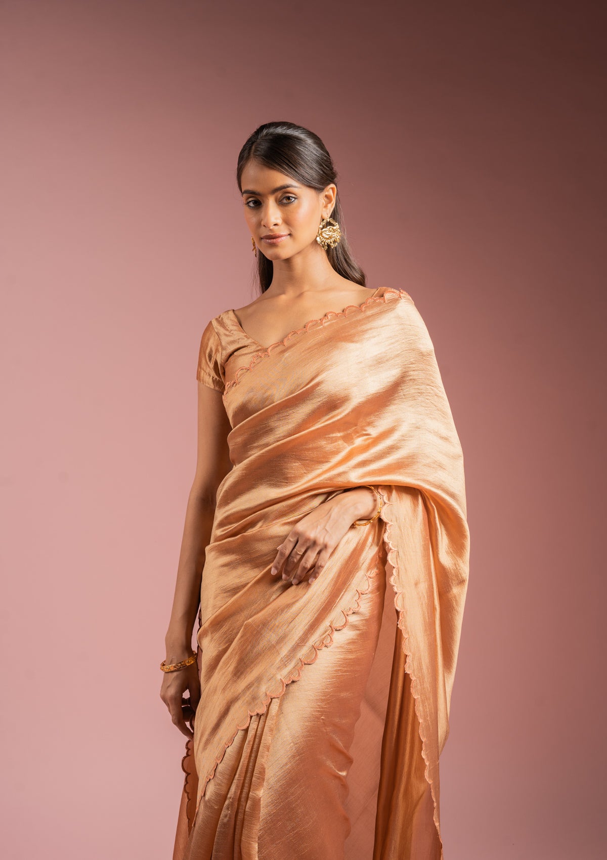 Moonga Silk Saree