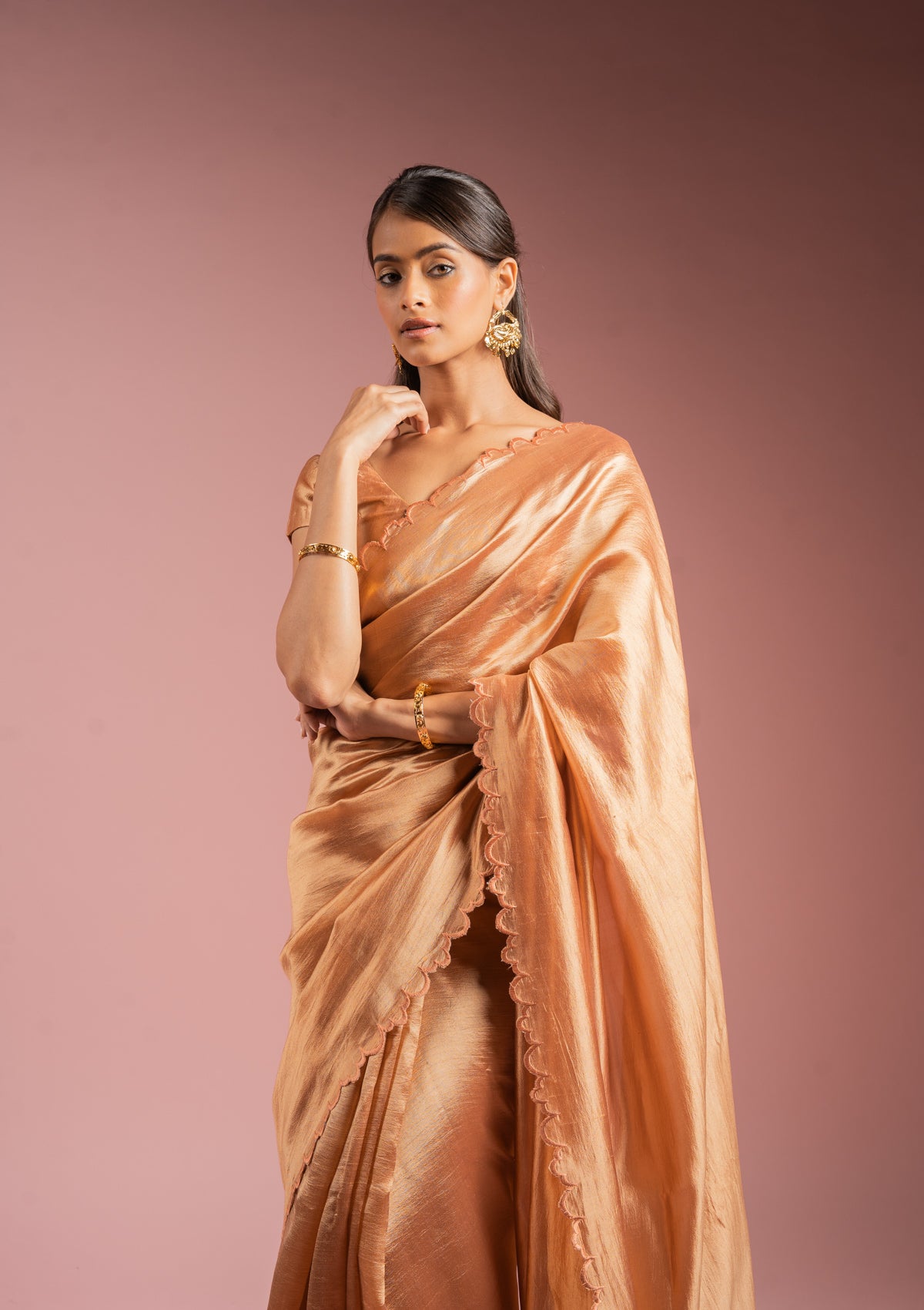 Moonga Silk Saree