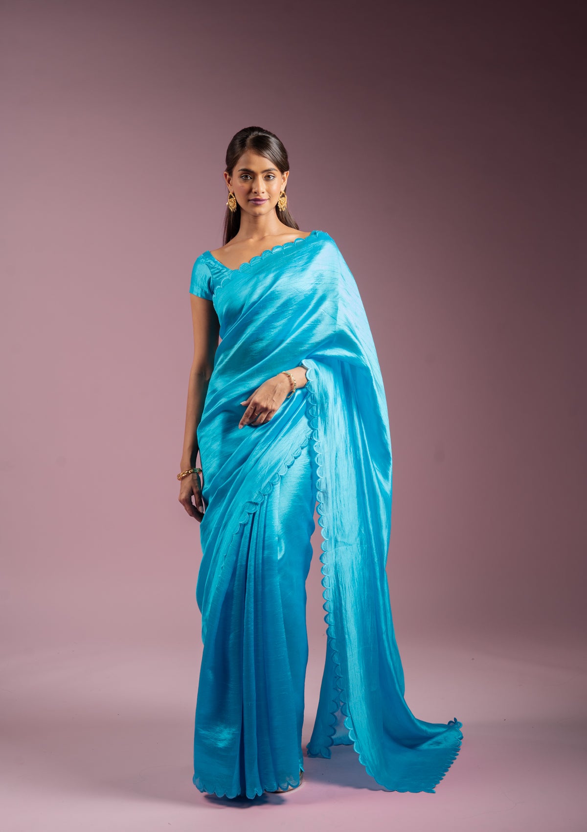 Firoza Silk Saree