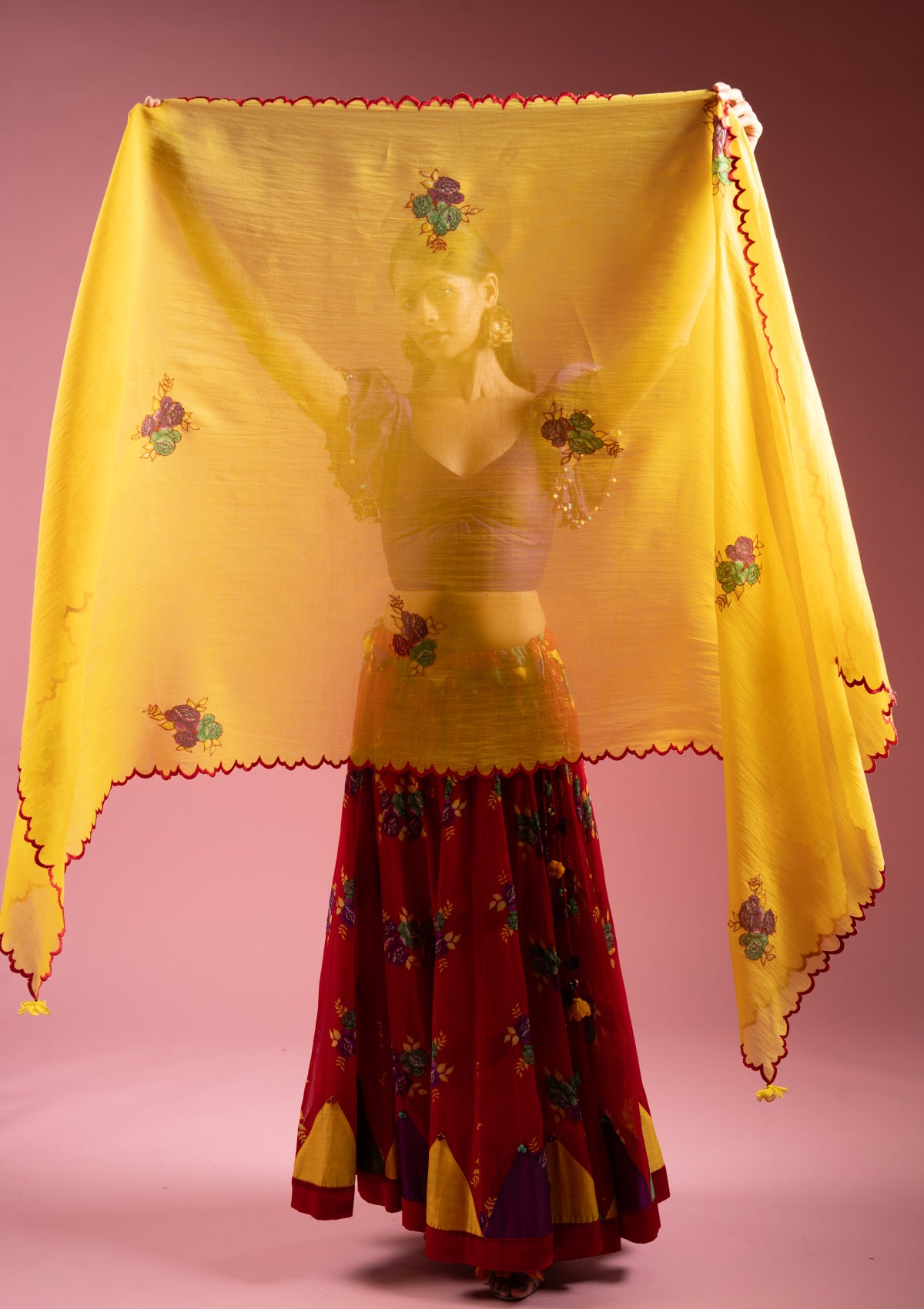 Taal Yellow Dupatta