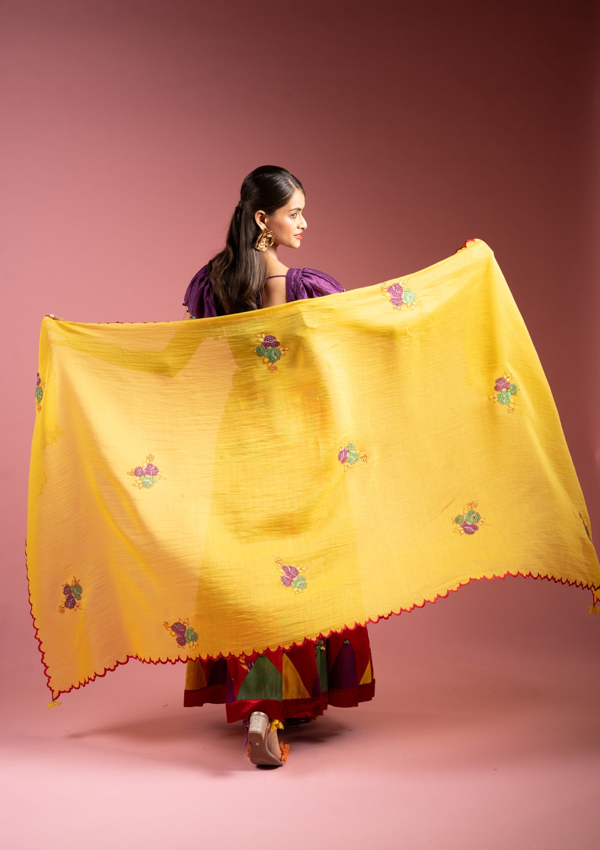 Taal Yellow Dupatta