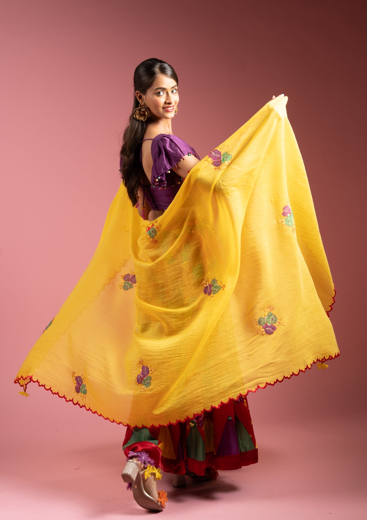 Taal Yellow Dupatta