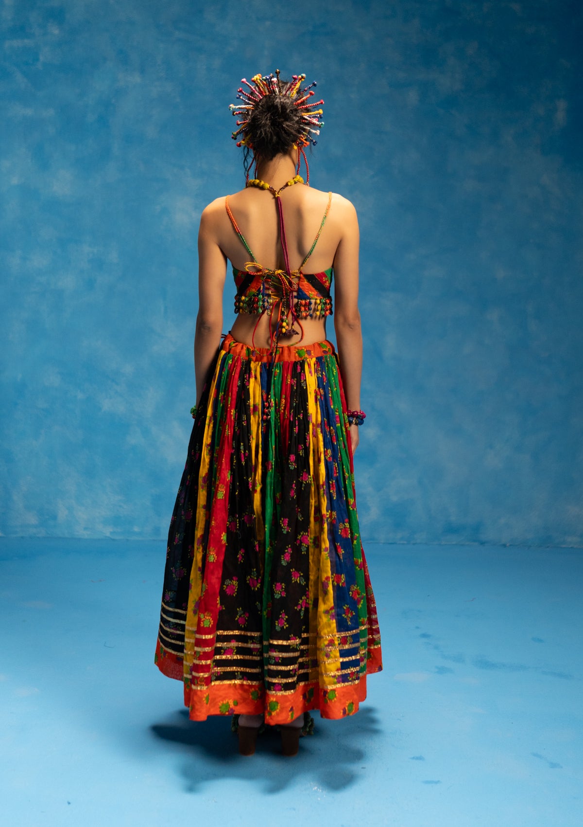 Kammo Skirt & Bustier Set