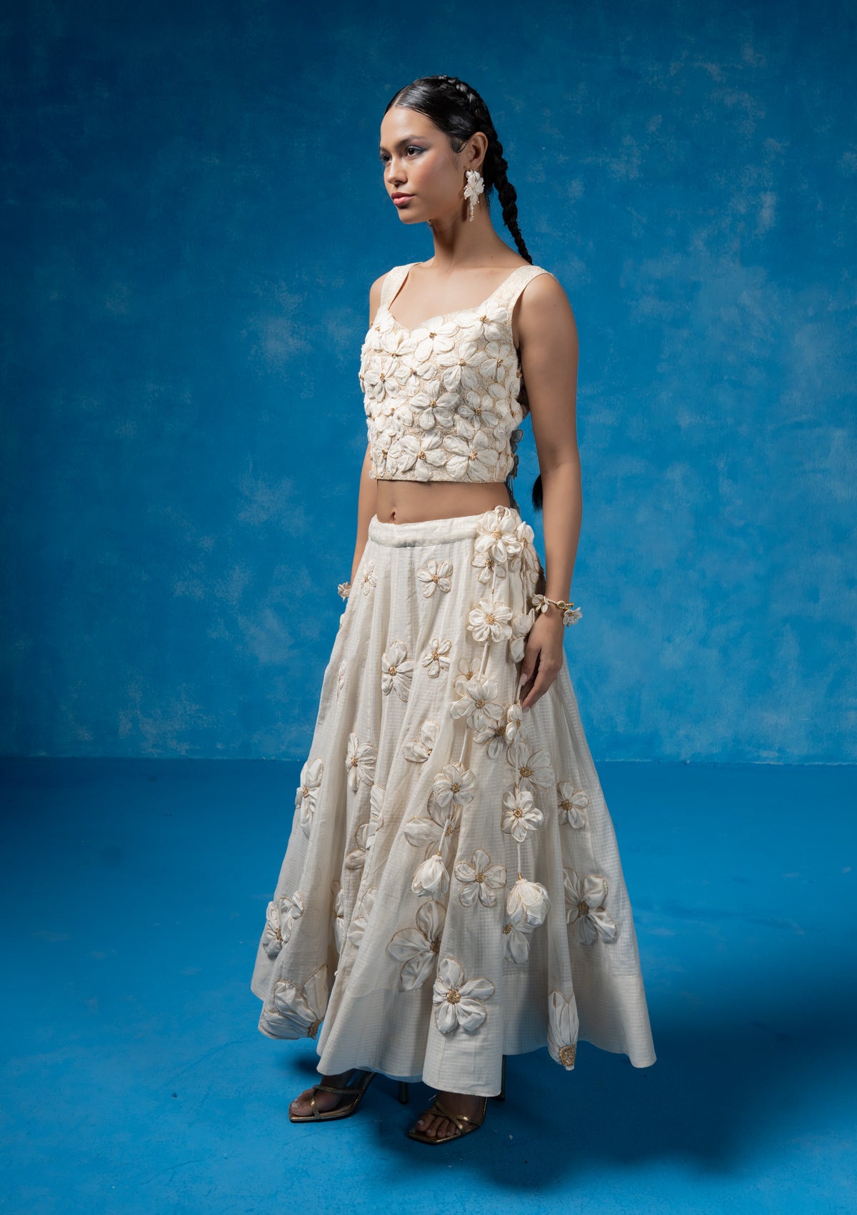 Buy Sursuri Blouse and Skirt Set Online