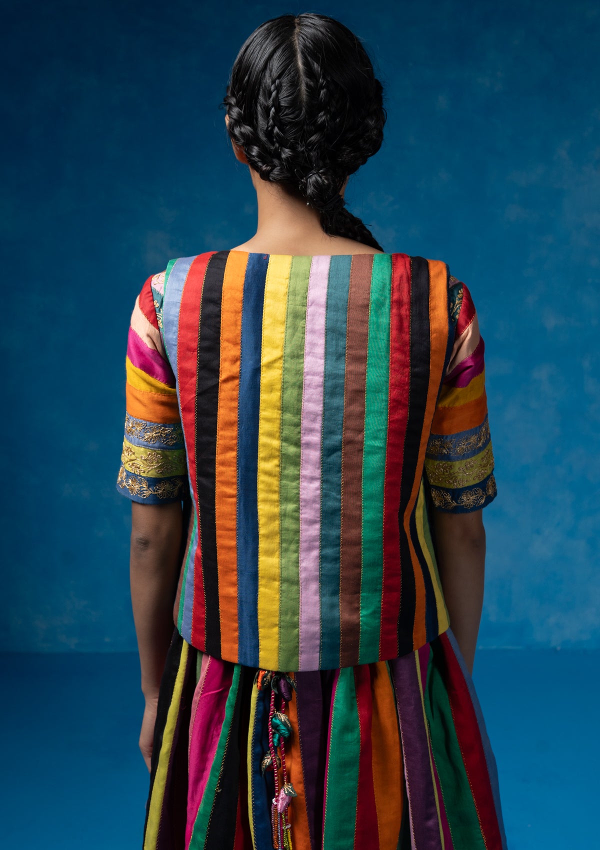 Lota Striped Reversible Jacket