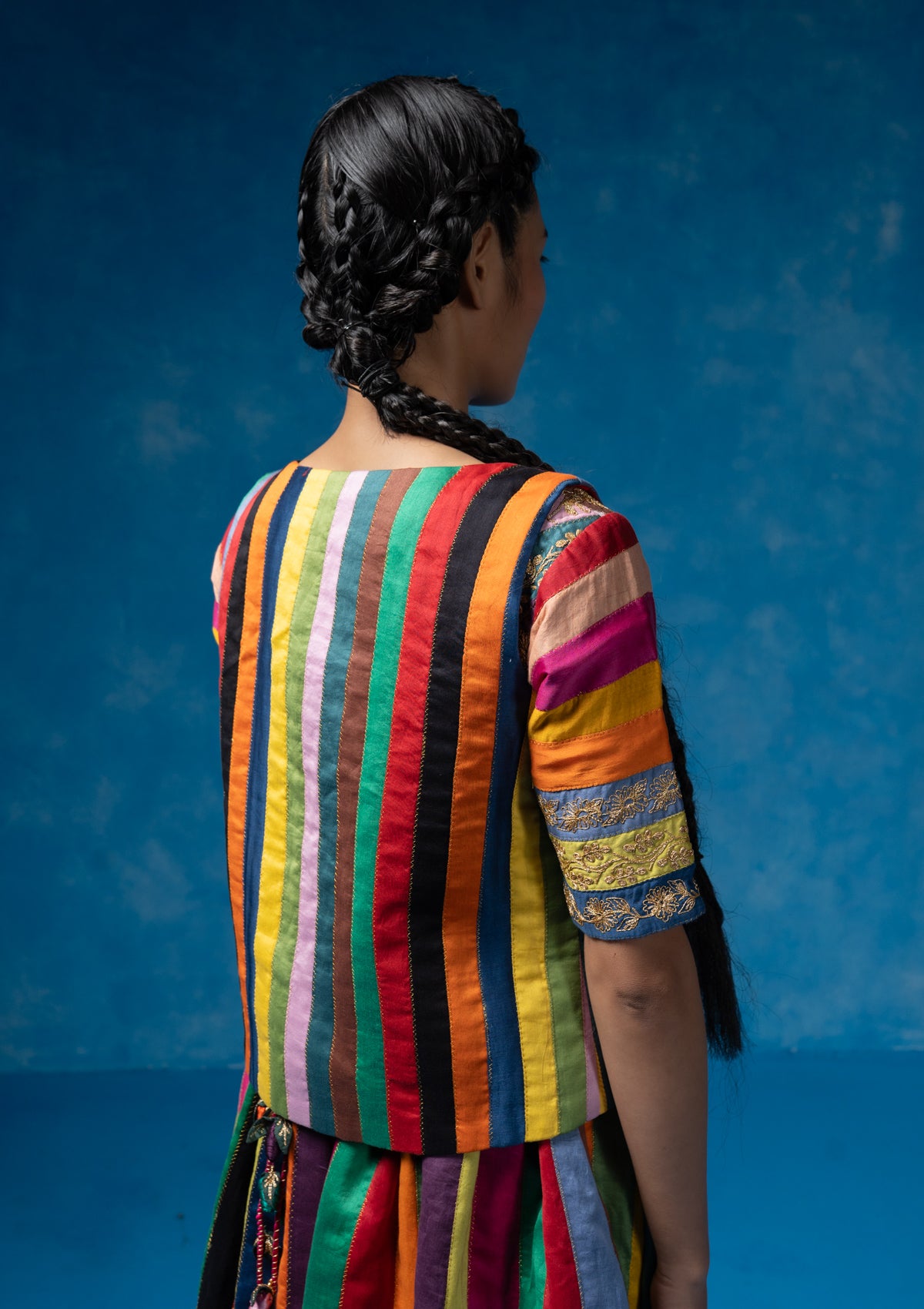 Lota Striped Reversible Jacket