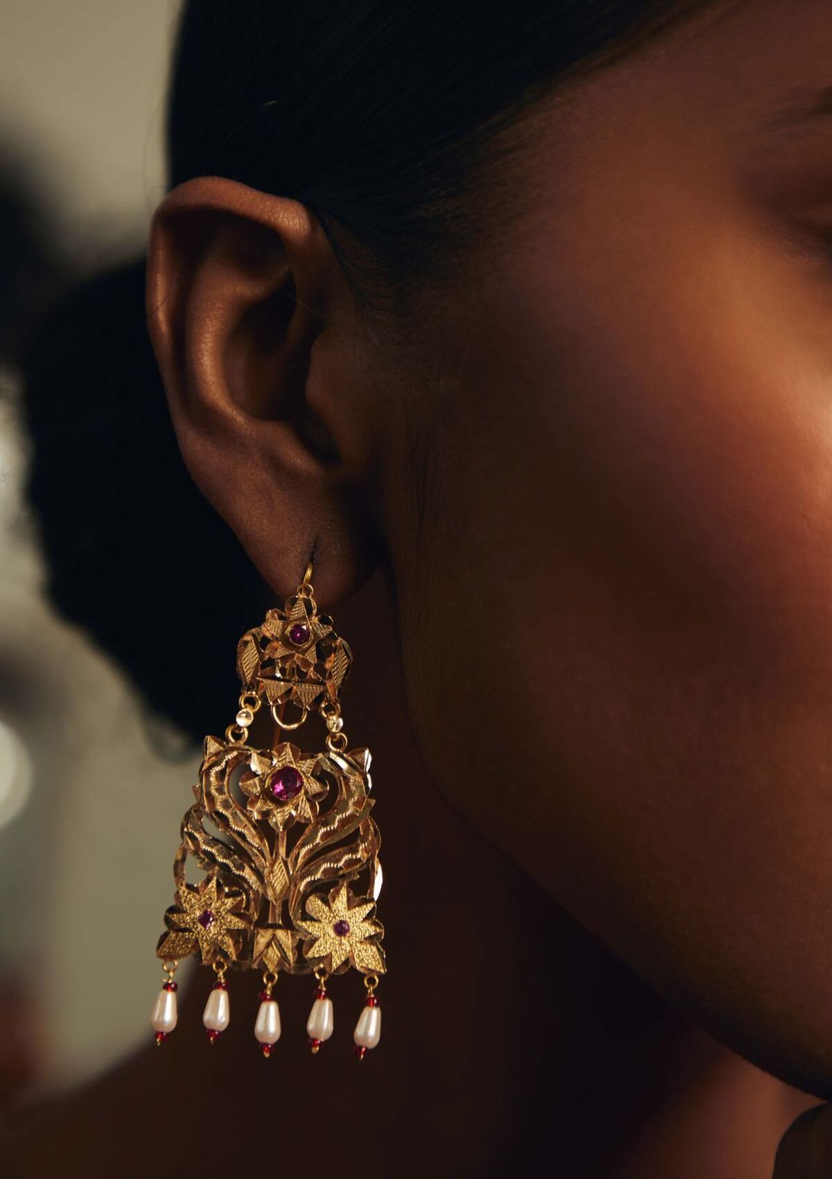 Sabeena Gold Earrings