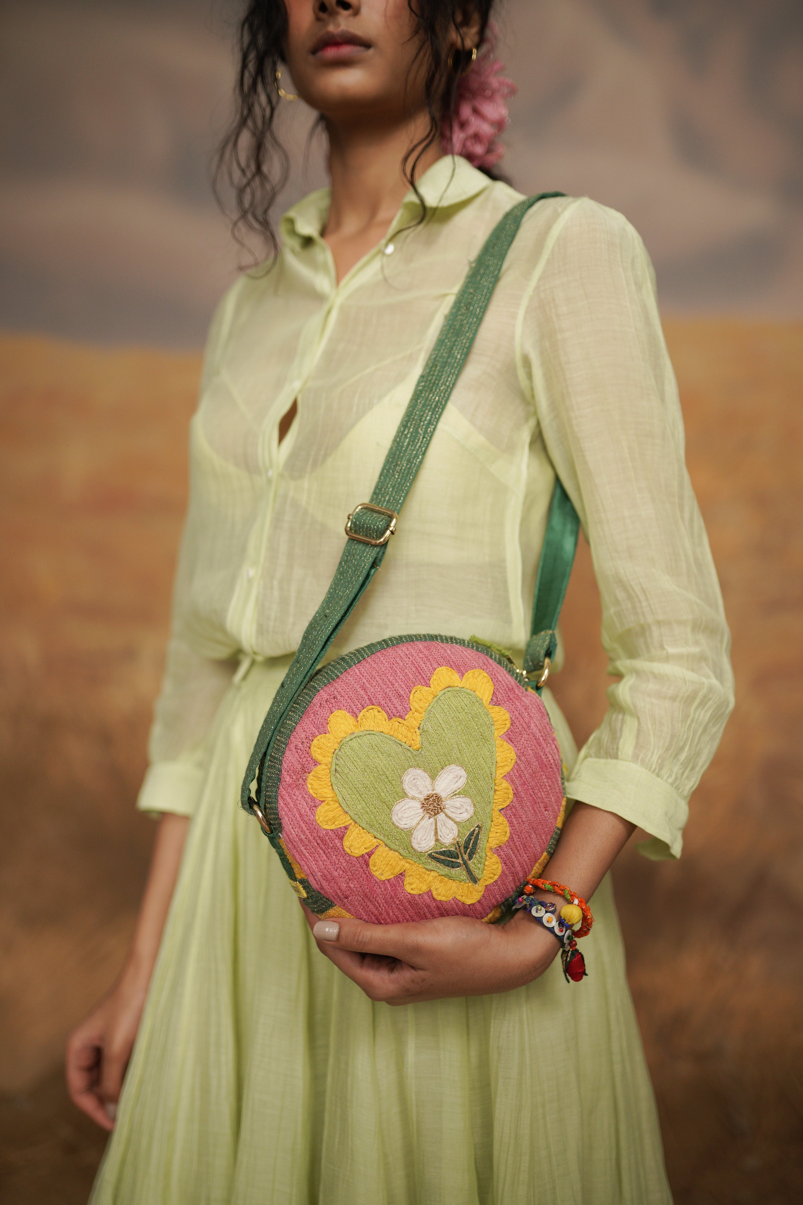 Pocketful of Love Sling Bag