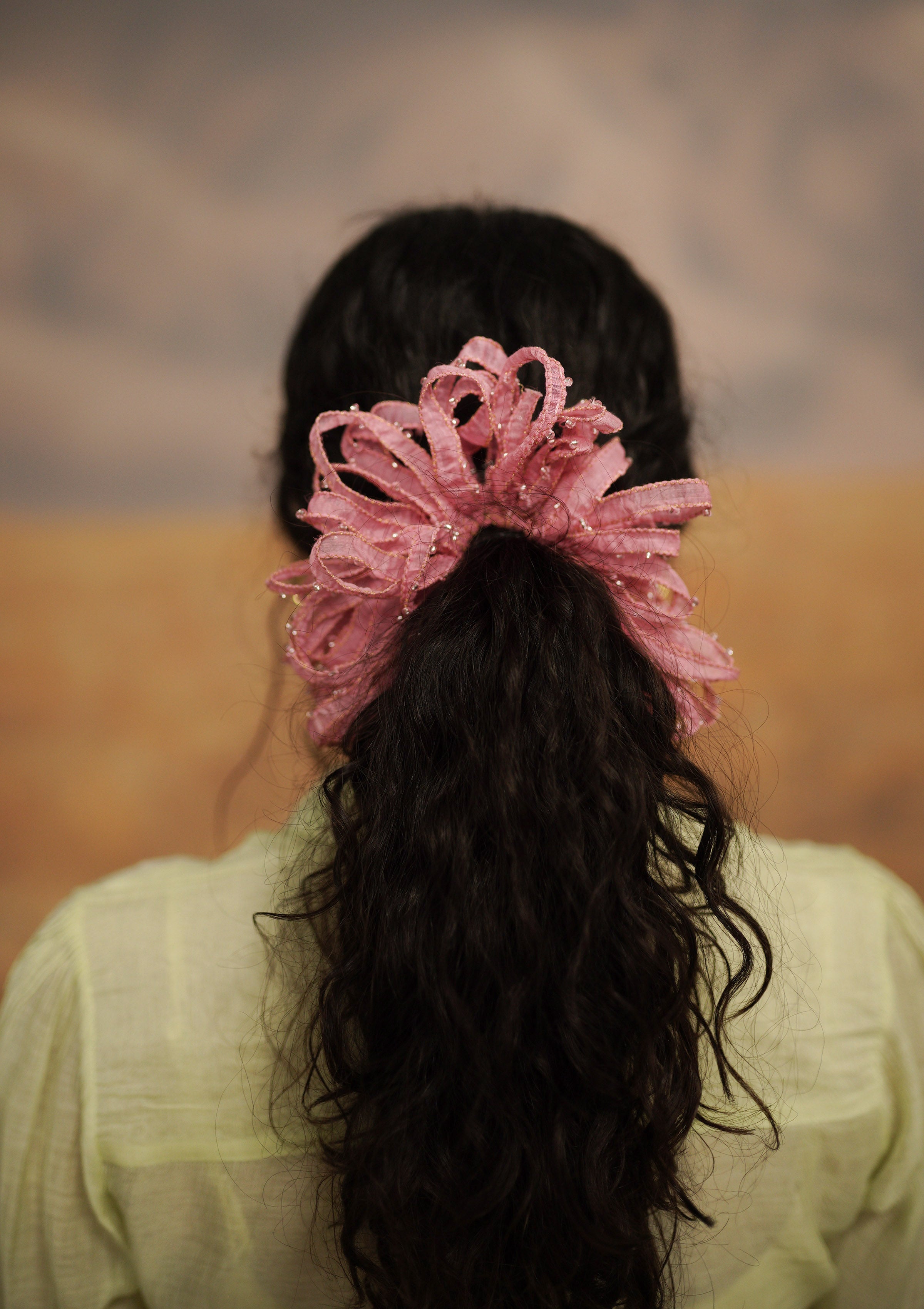 Baby Pink Ballerina Scrunchie