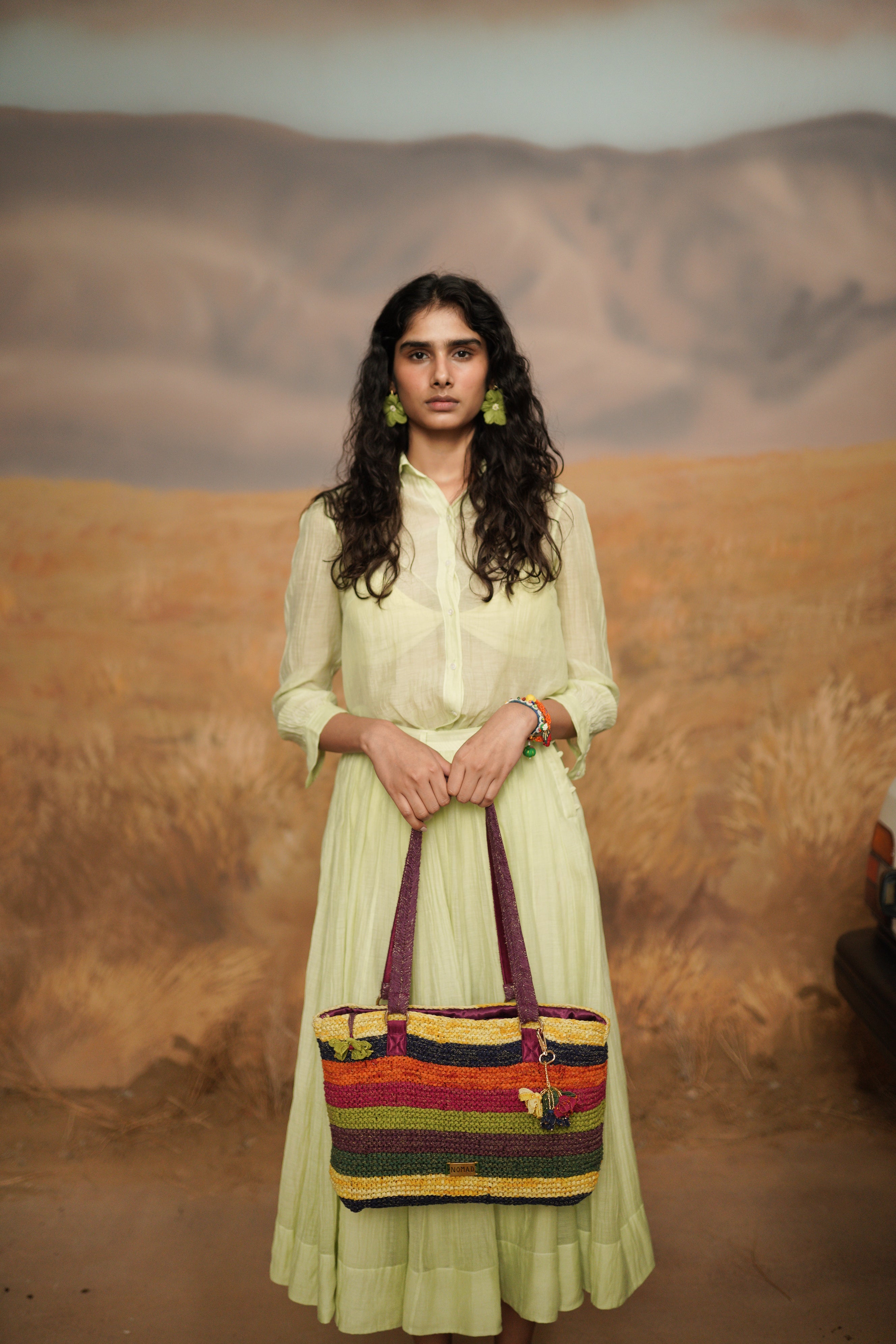 Carnival Knit Tote Bag