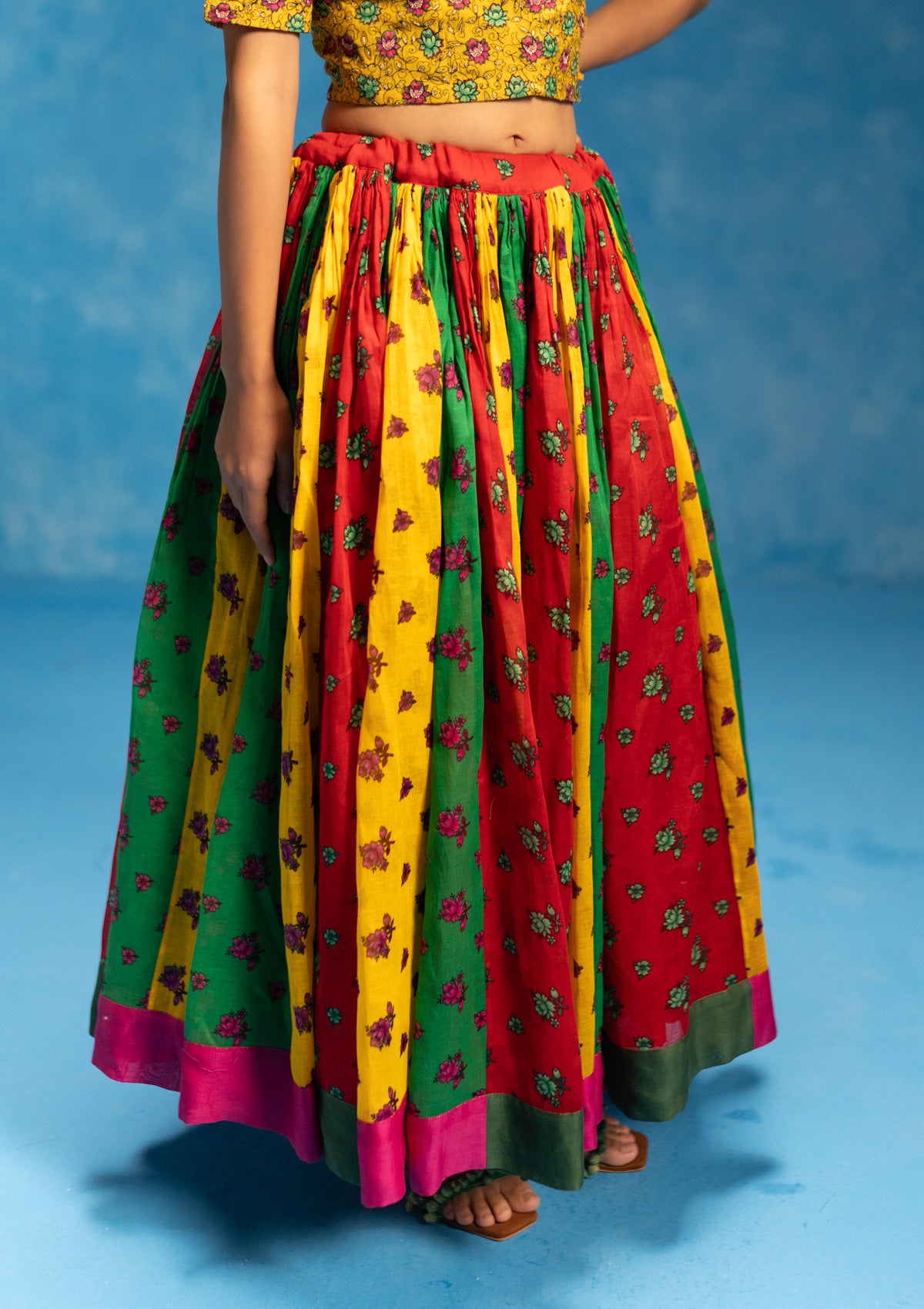 Kalash Multi-Color Skirt