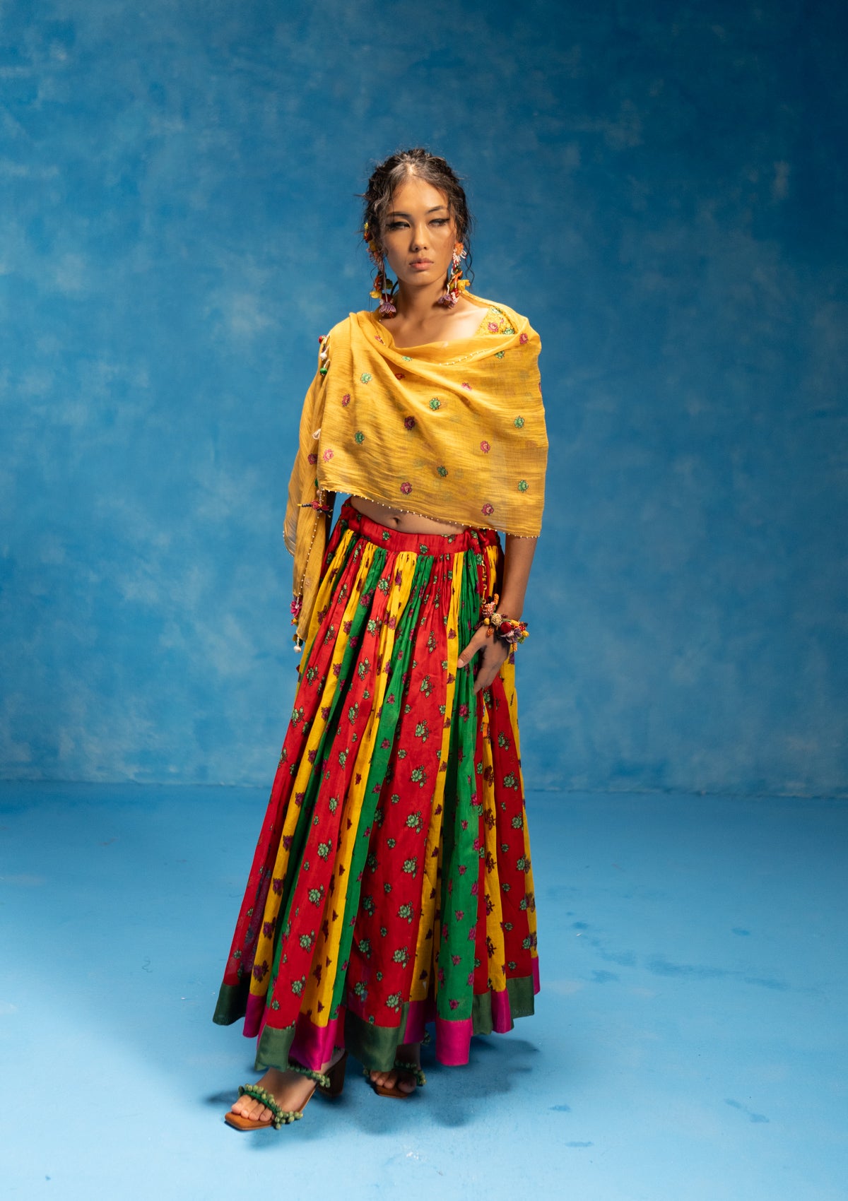 Kalash Yellow Dupatta