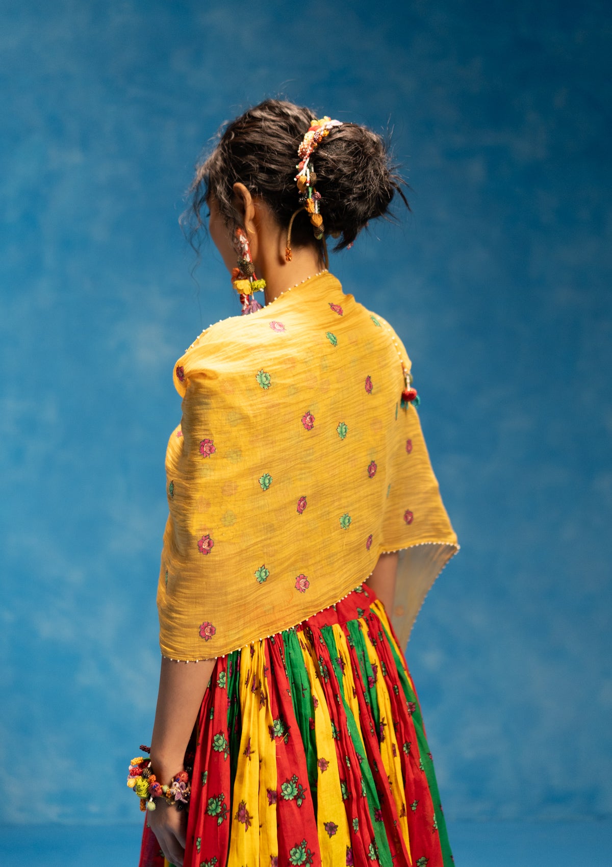 Kalash Yellow Dupatta