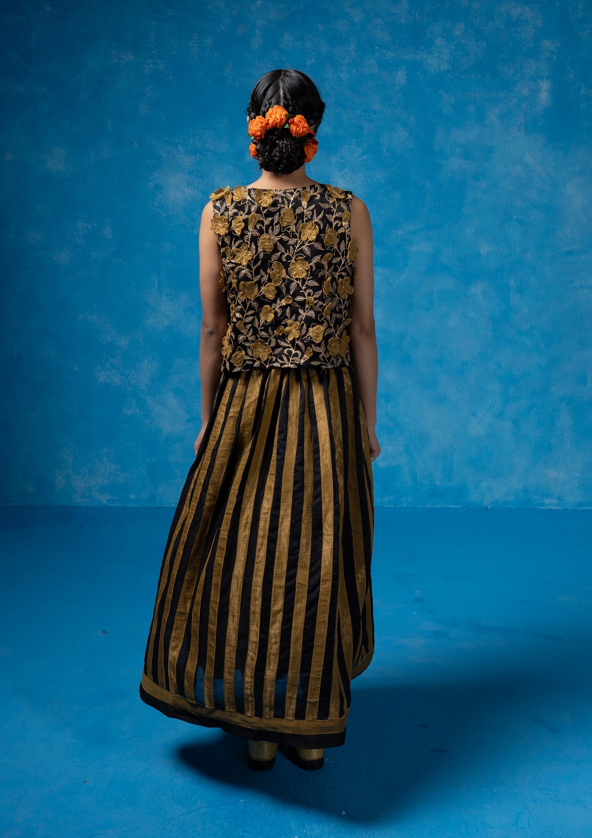 Gagree Bustier, Skirt and Jacket Set