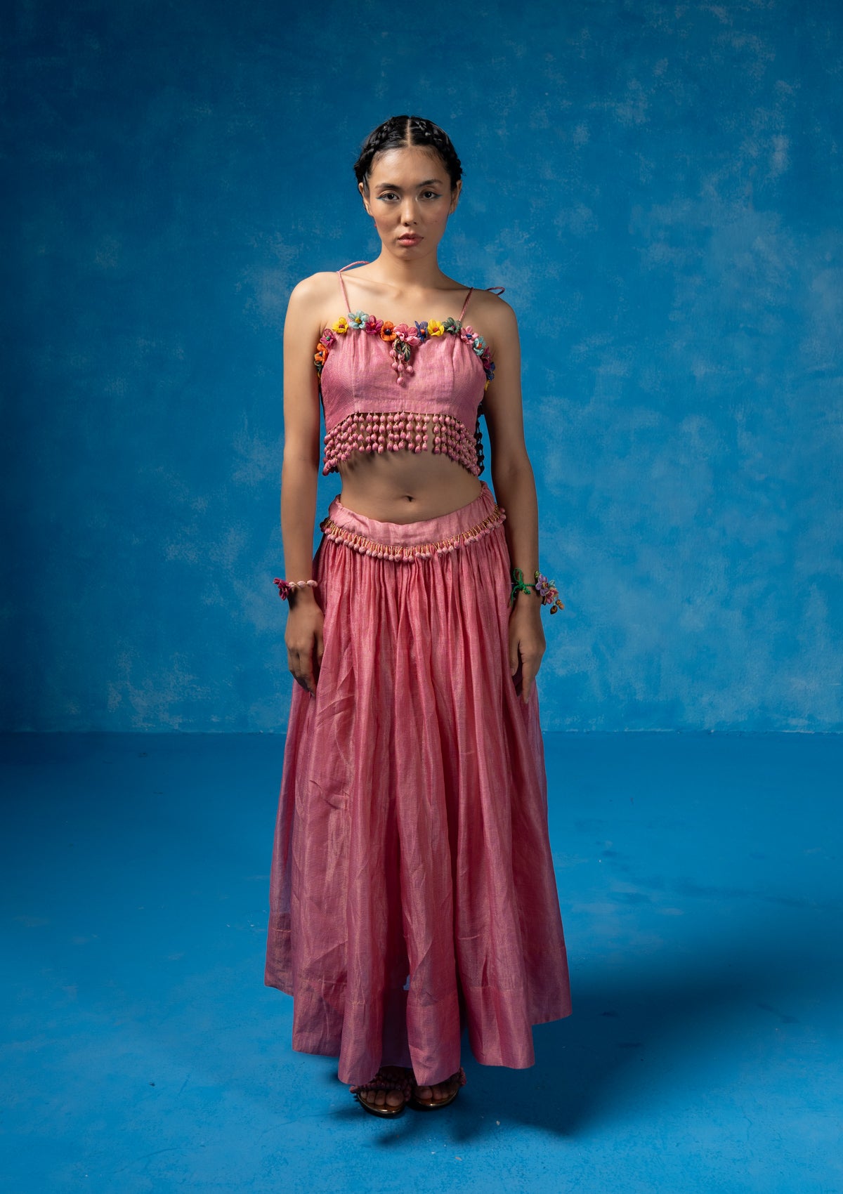 Shreepatra Skirt & Bustier Set