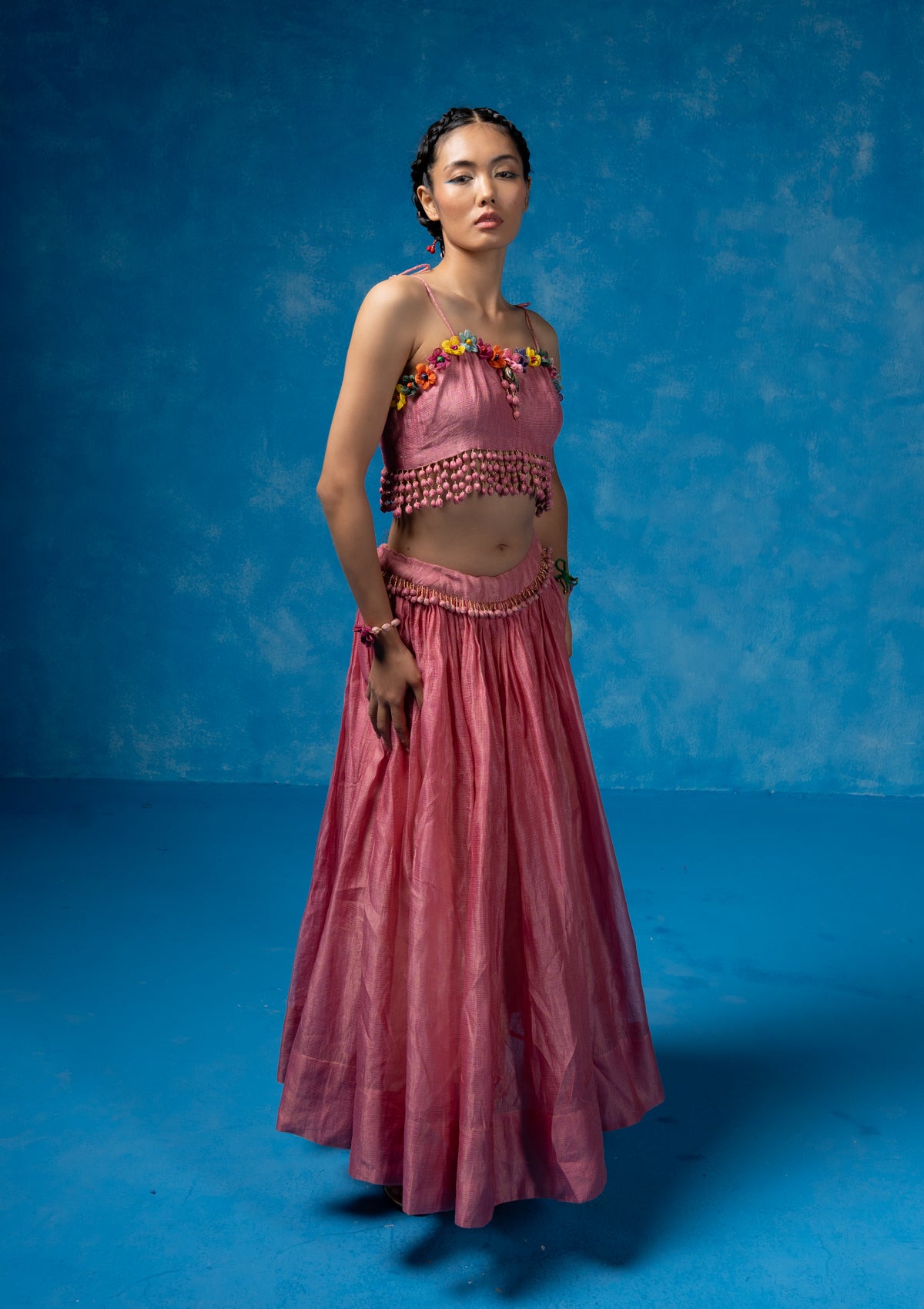 Shreepatra Skirt & Bustier Set
