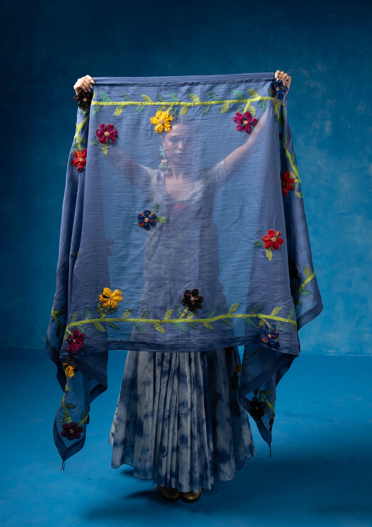 Vedi Floral Dupatta
