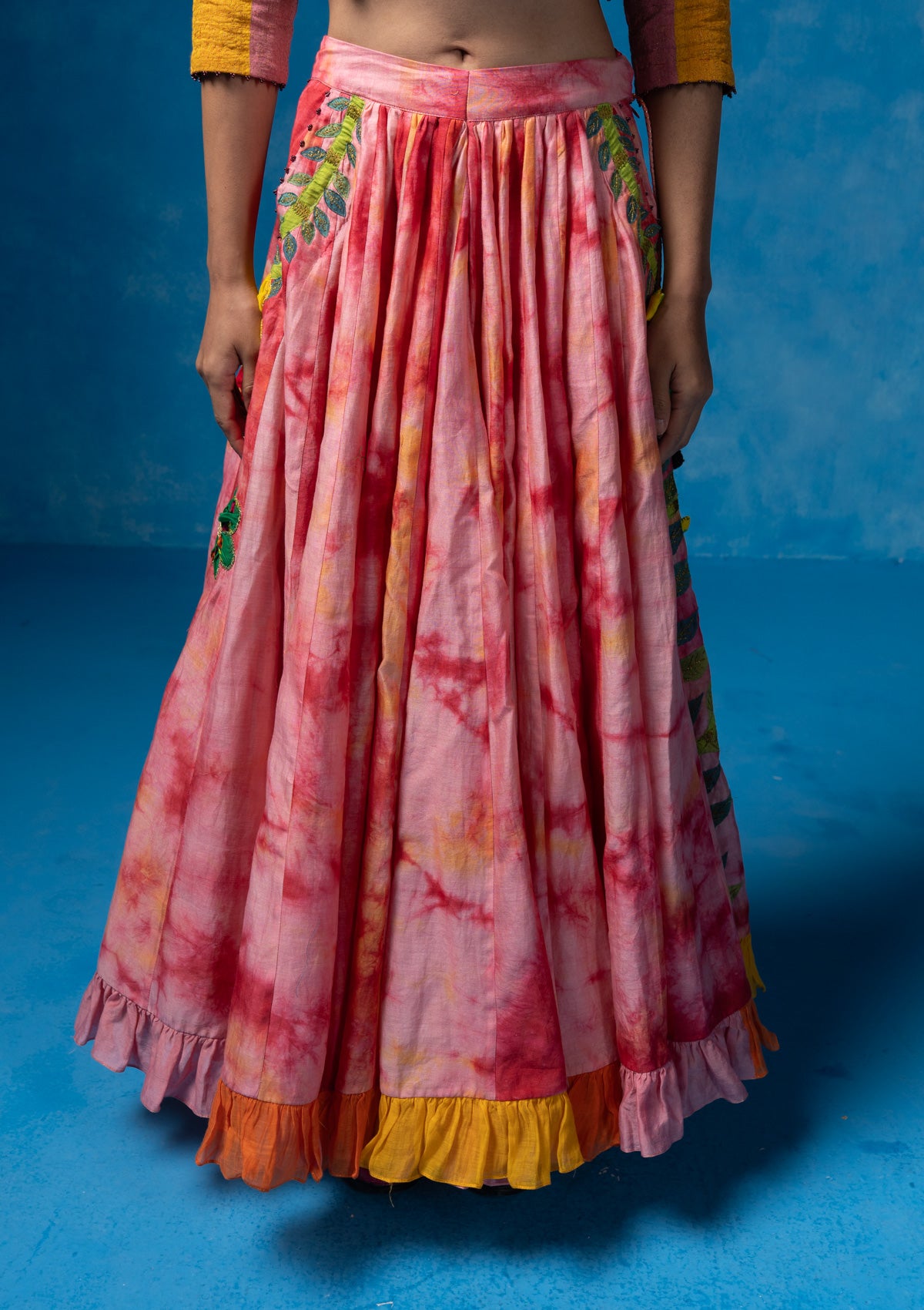 Rangavali Tie-die Skirt