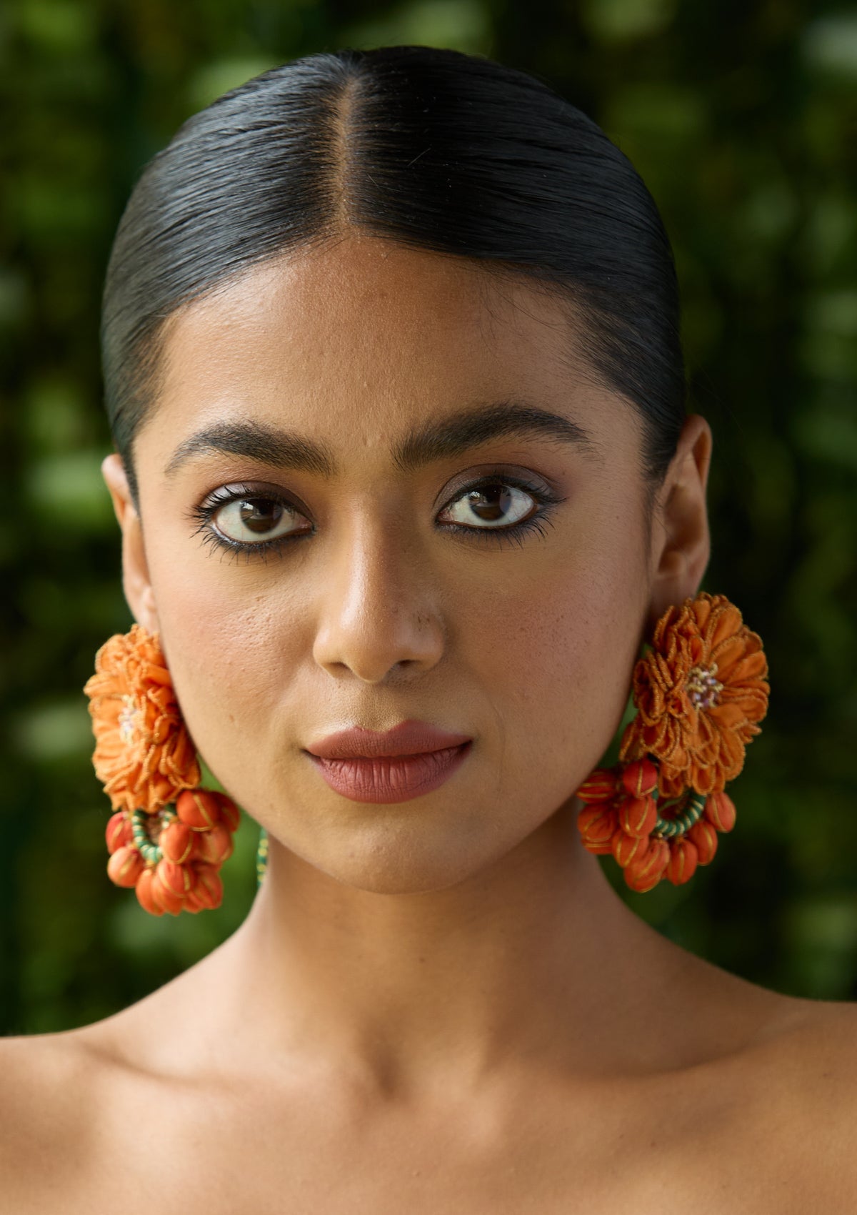 Narangi Floral Earrings