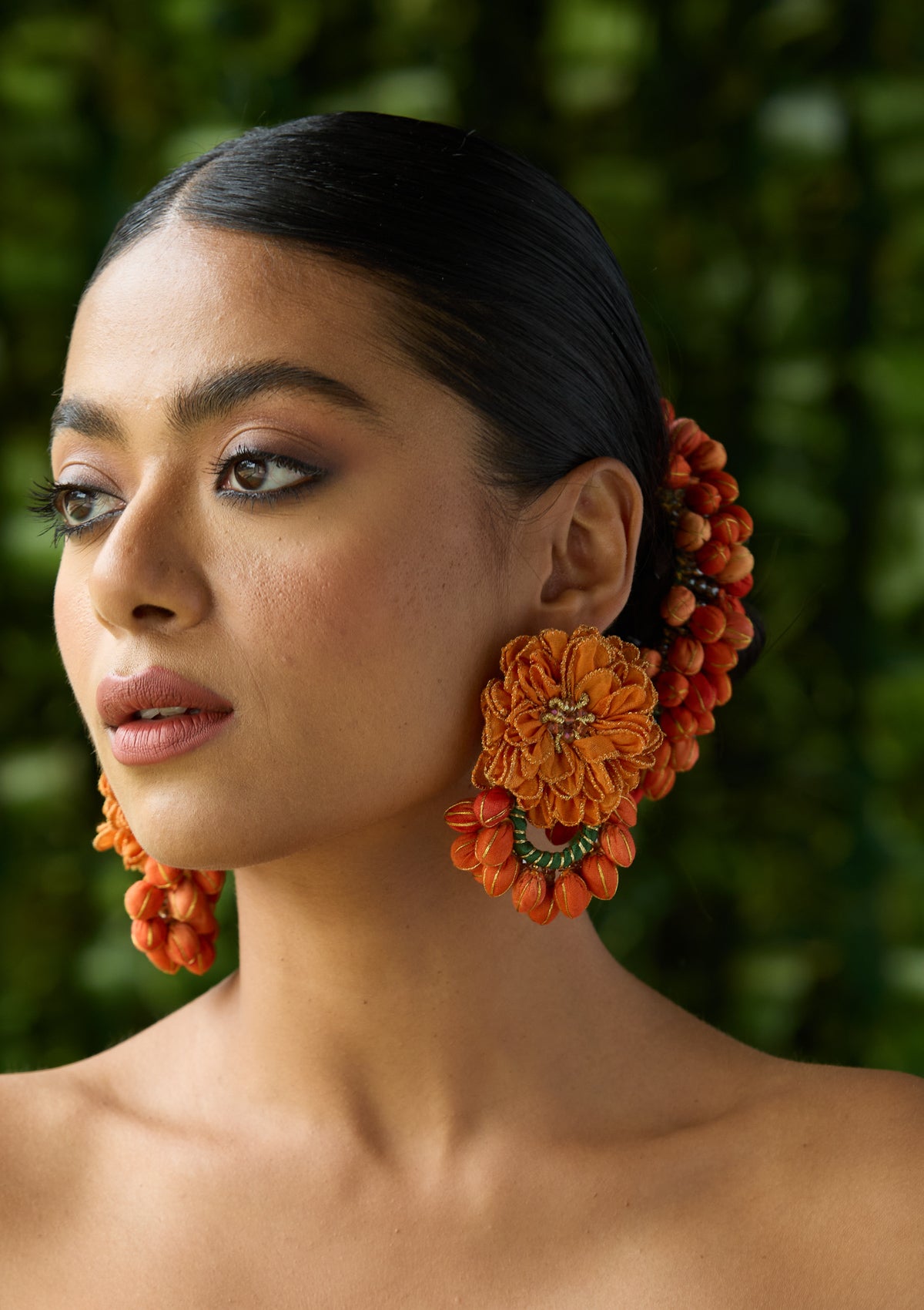 Narangi Floral Earrings