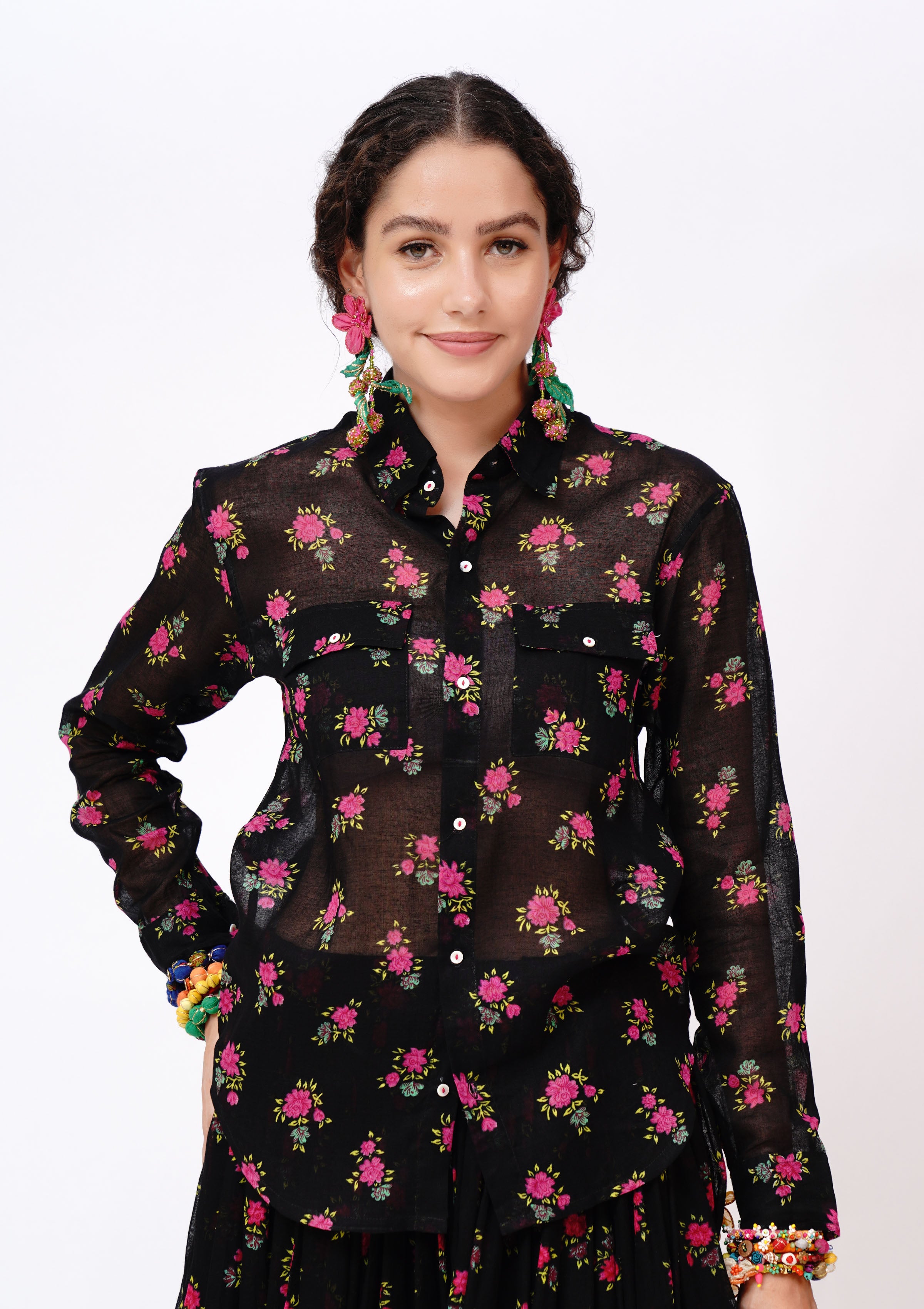 Koyaliya Chintz Shirt