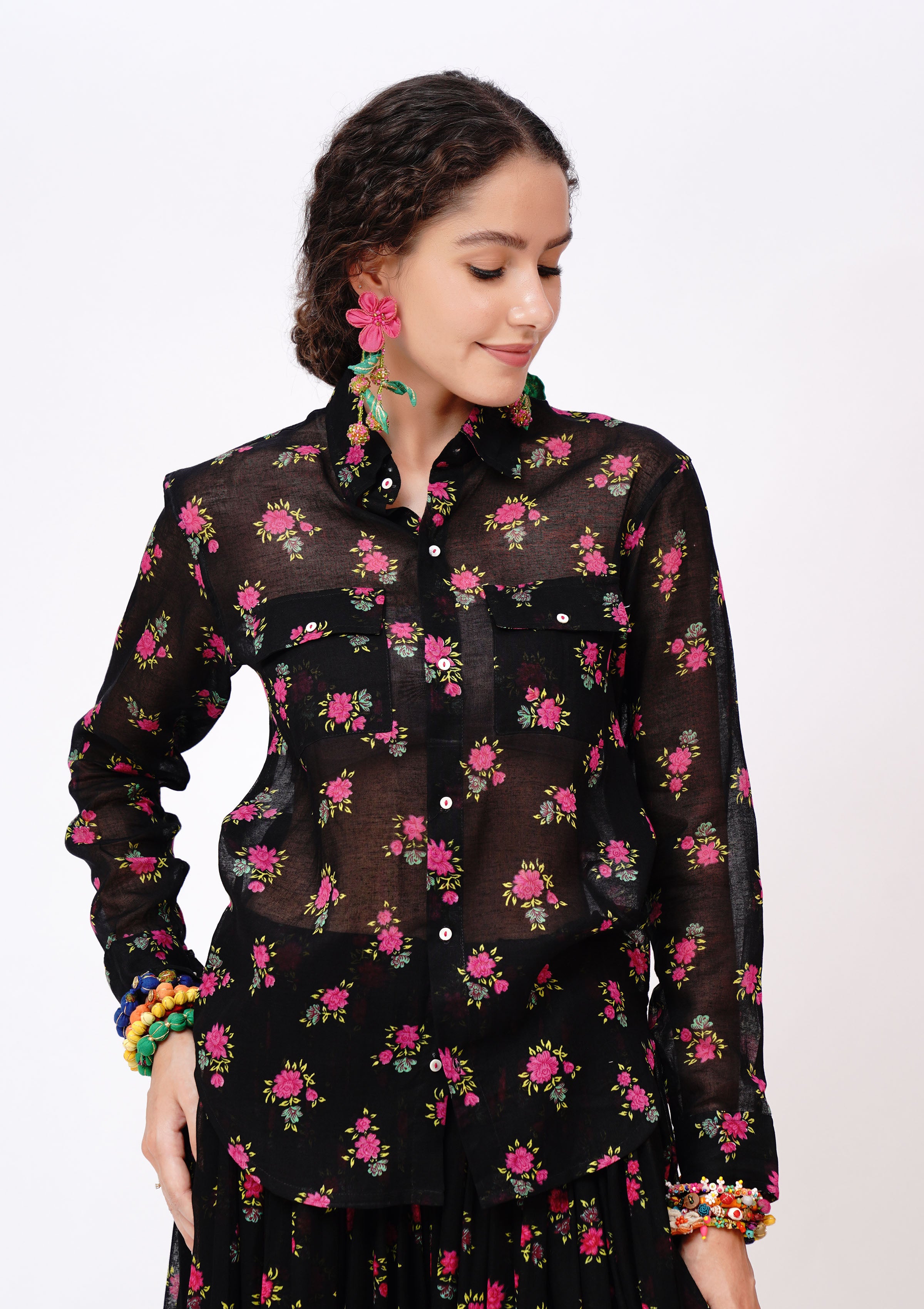 Koyaliya Chintz Shirt
