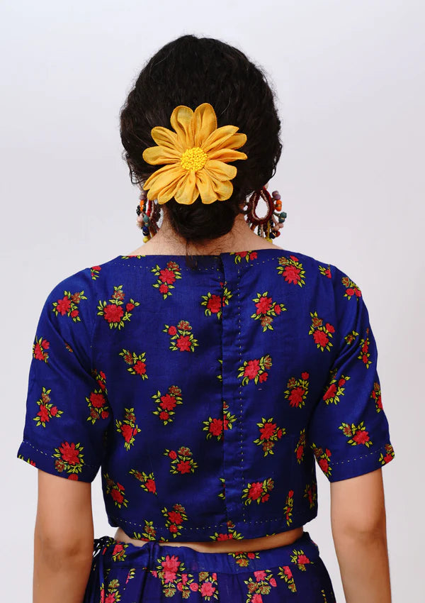 Isabella Floral Claw Clip