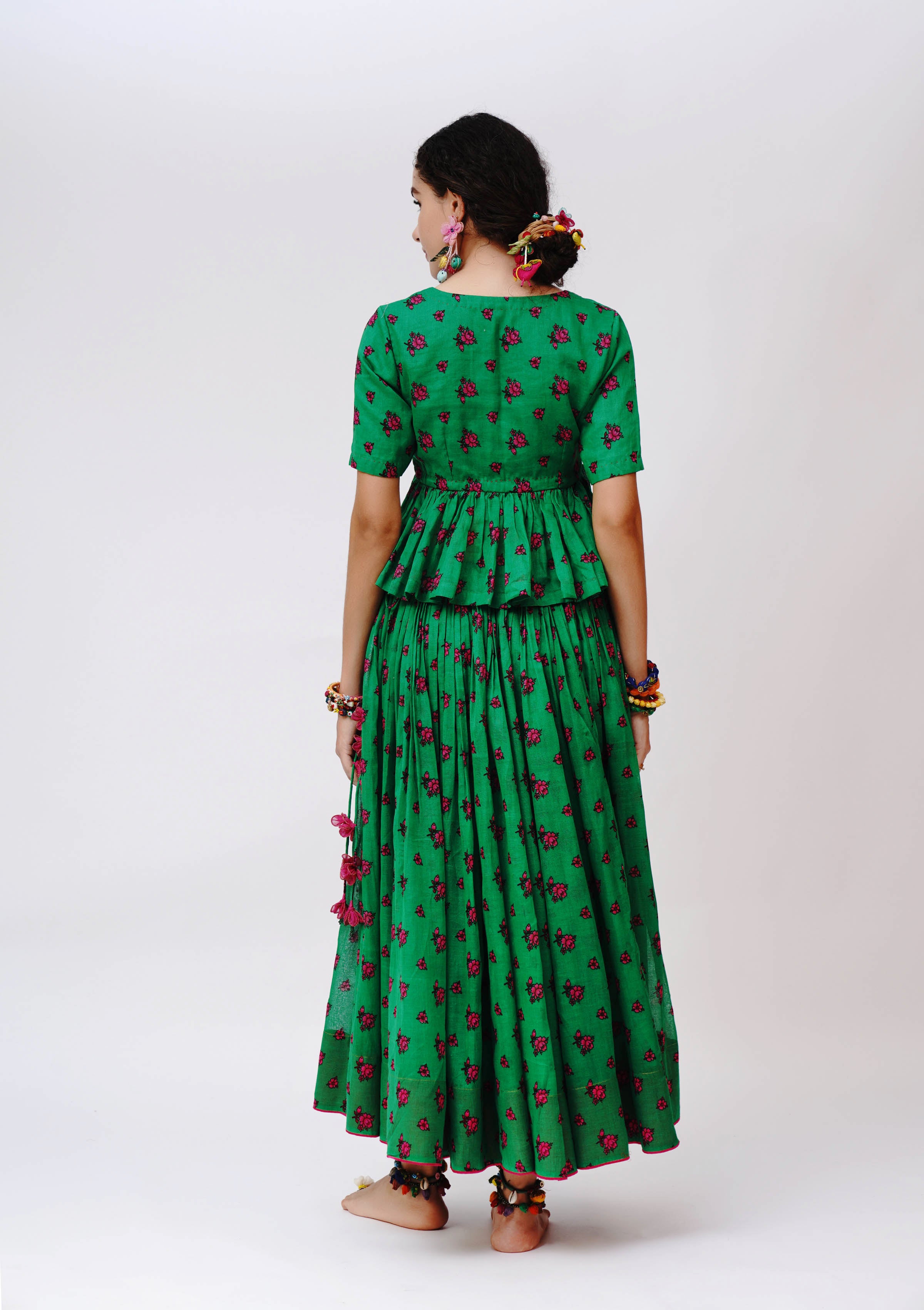 Gulri Ghagra & Choli Set