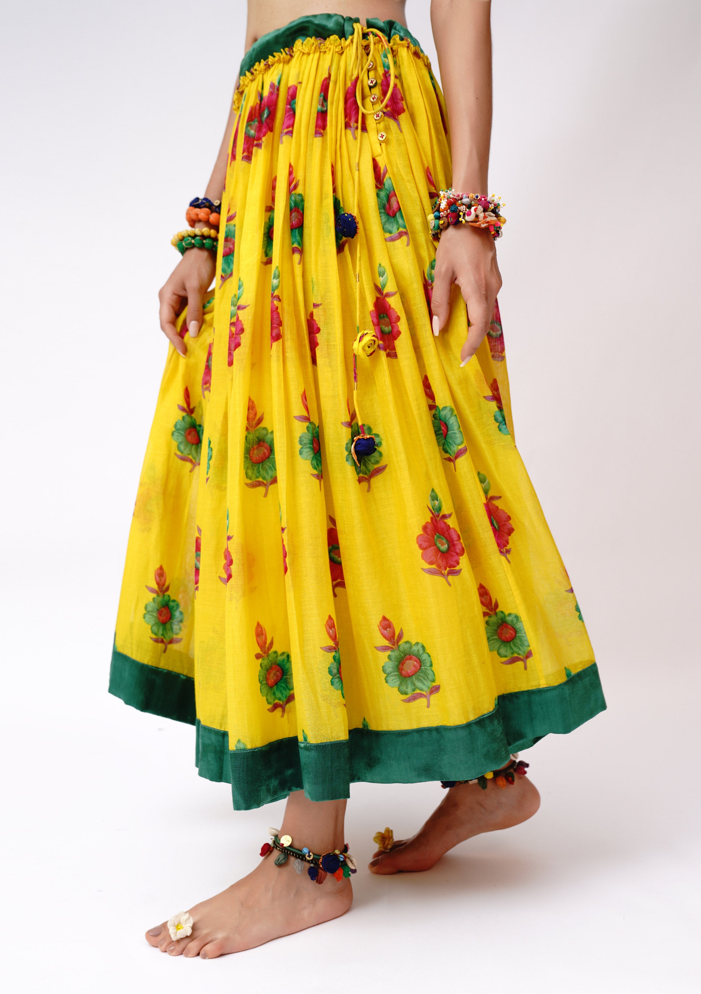 Dolkiya Chintz Ghagra
