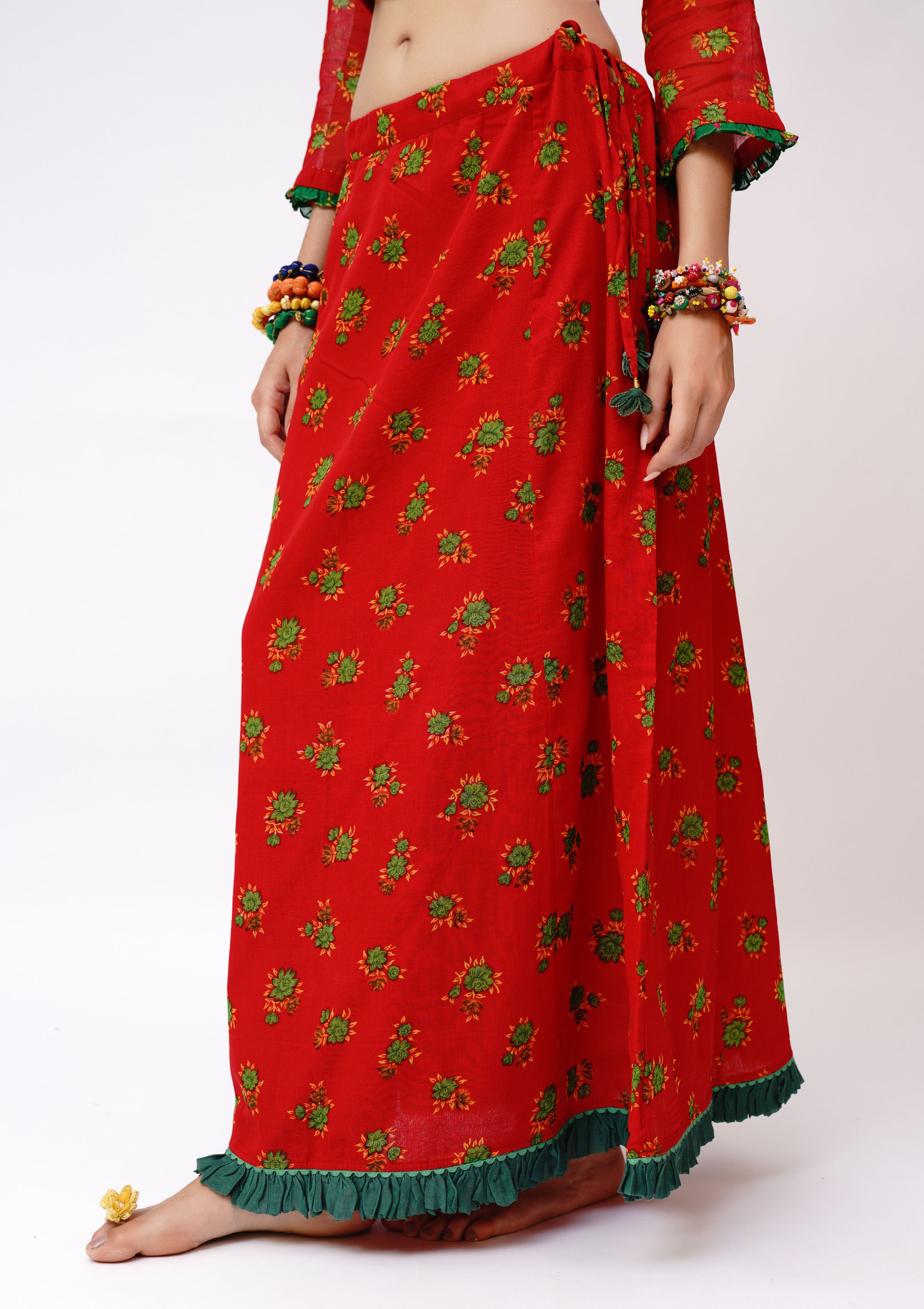 Panghatia Chintz Peticoat