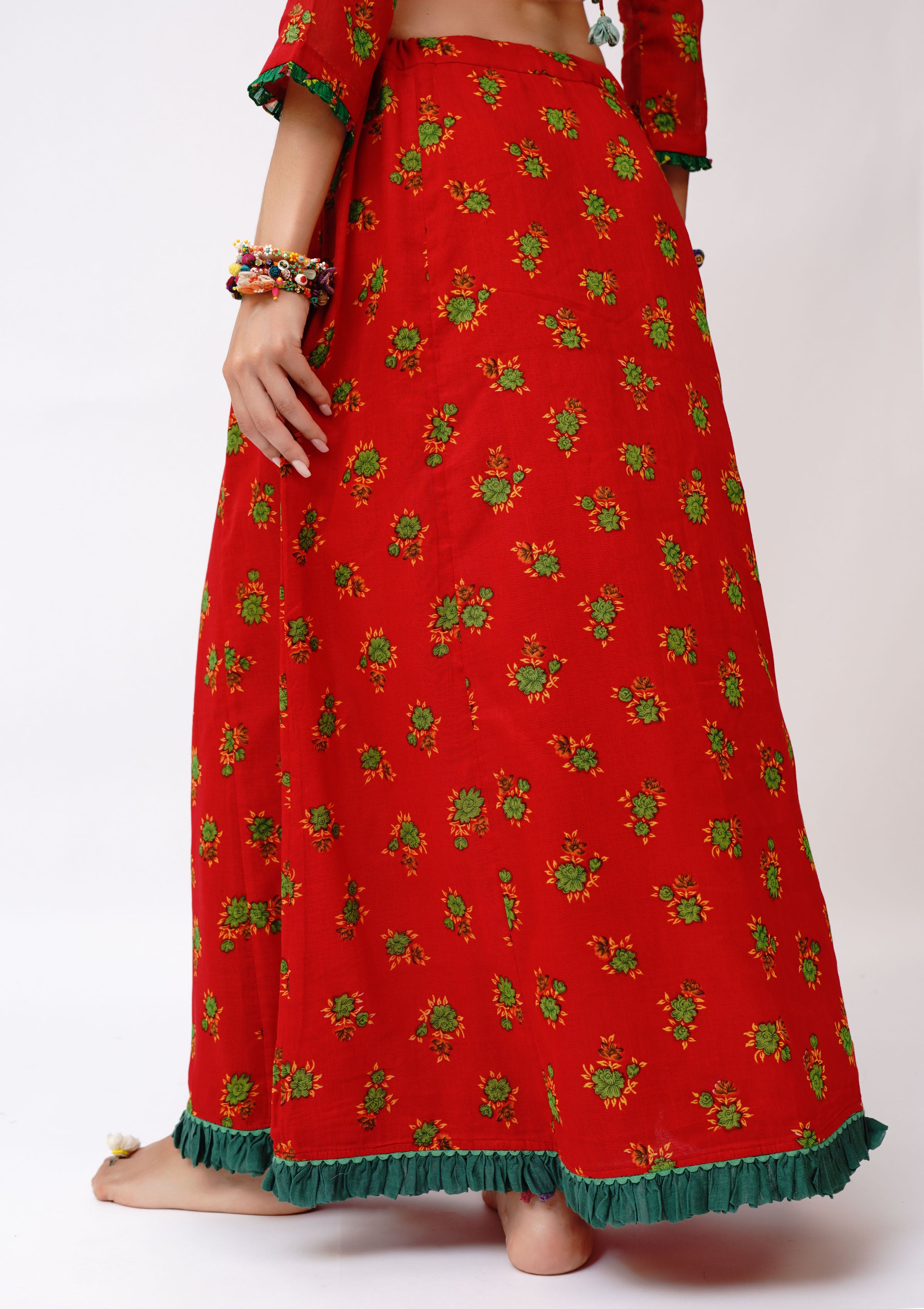Panghatia Chintz Peticoat