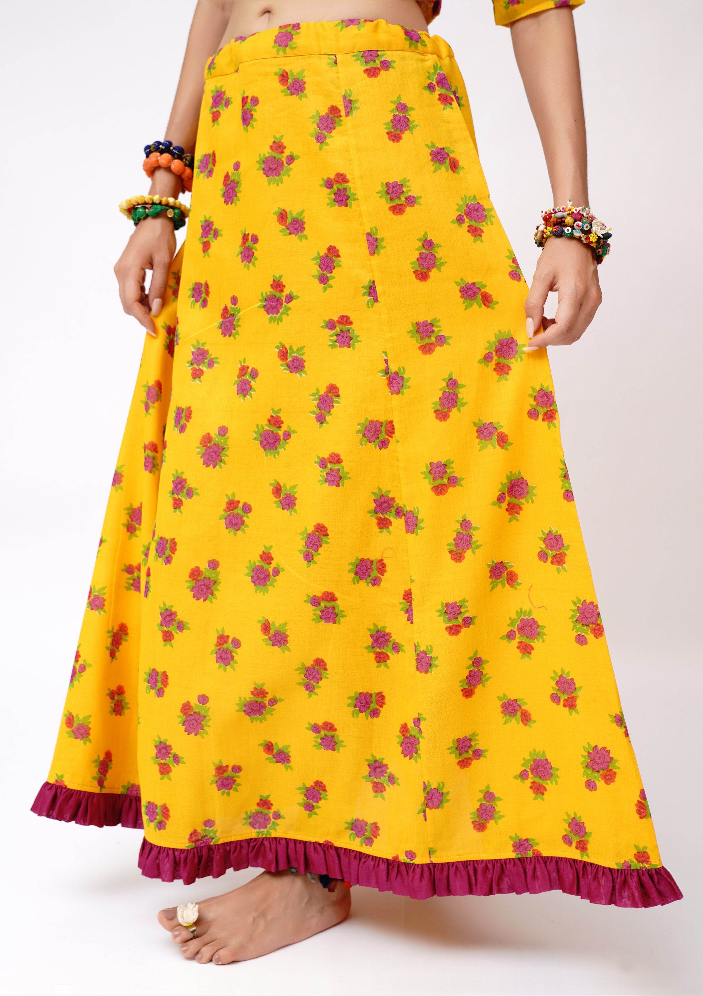 Sajriya Chintz Peticoat