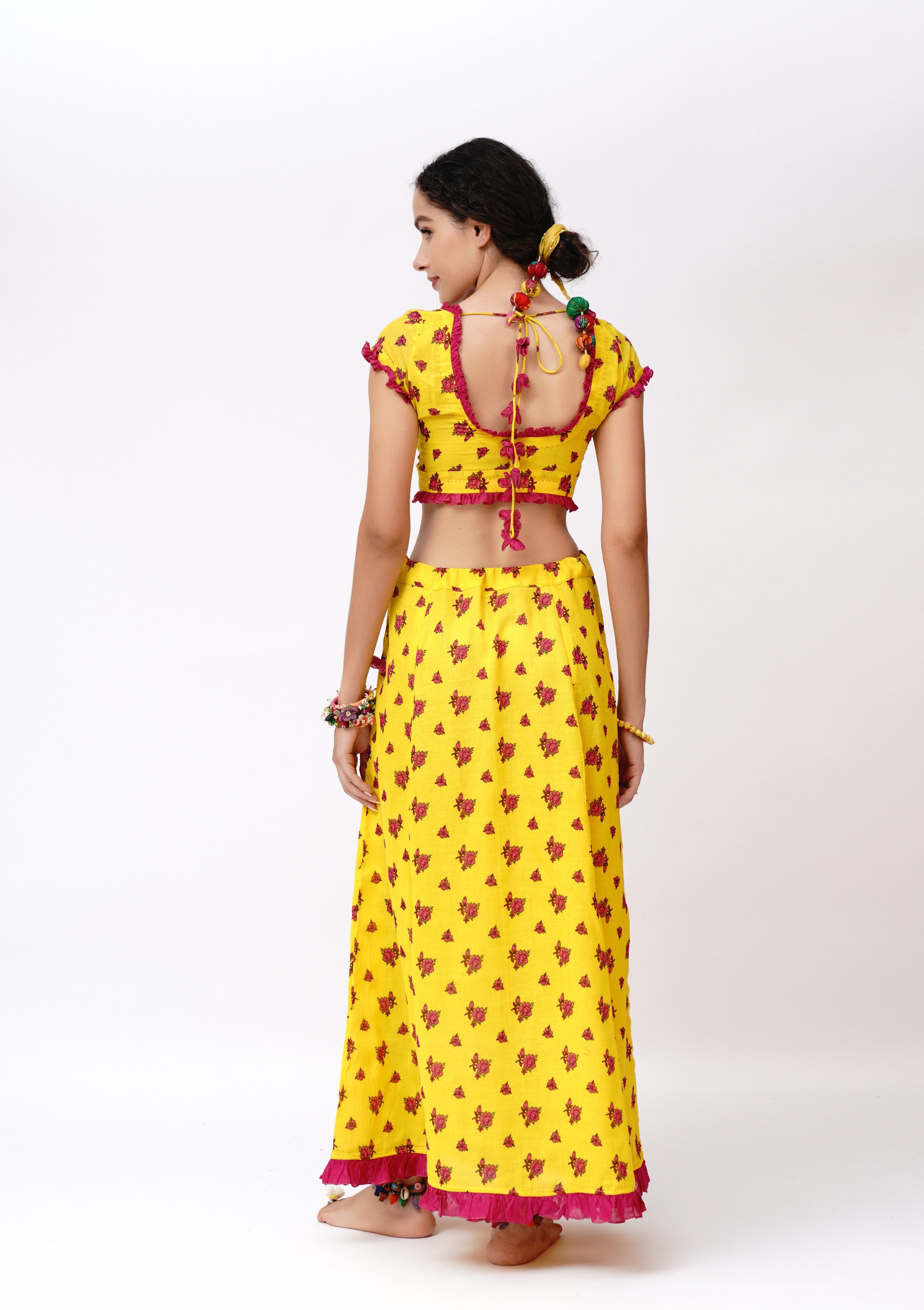 Phoolbeli Blouse & Petticoat Set