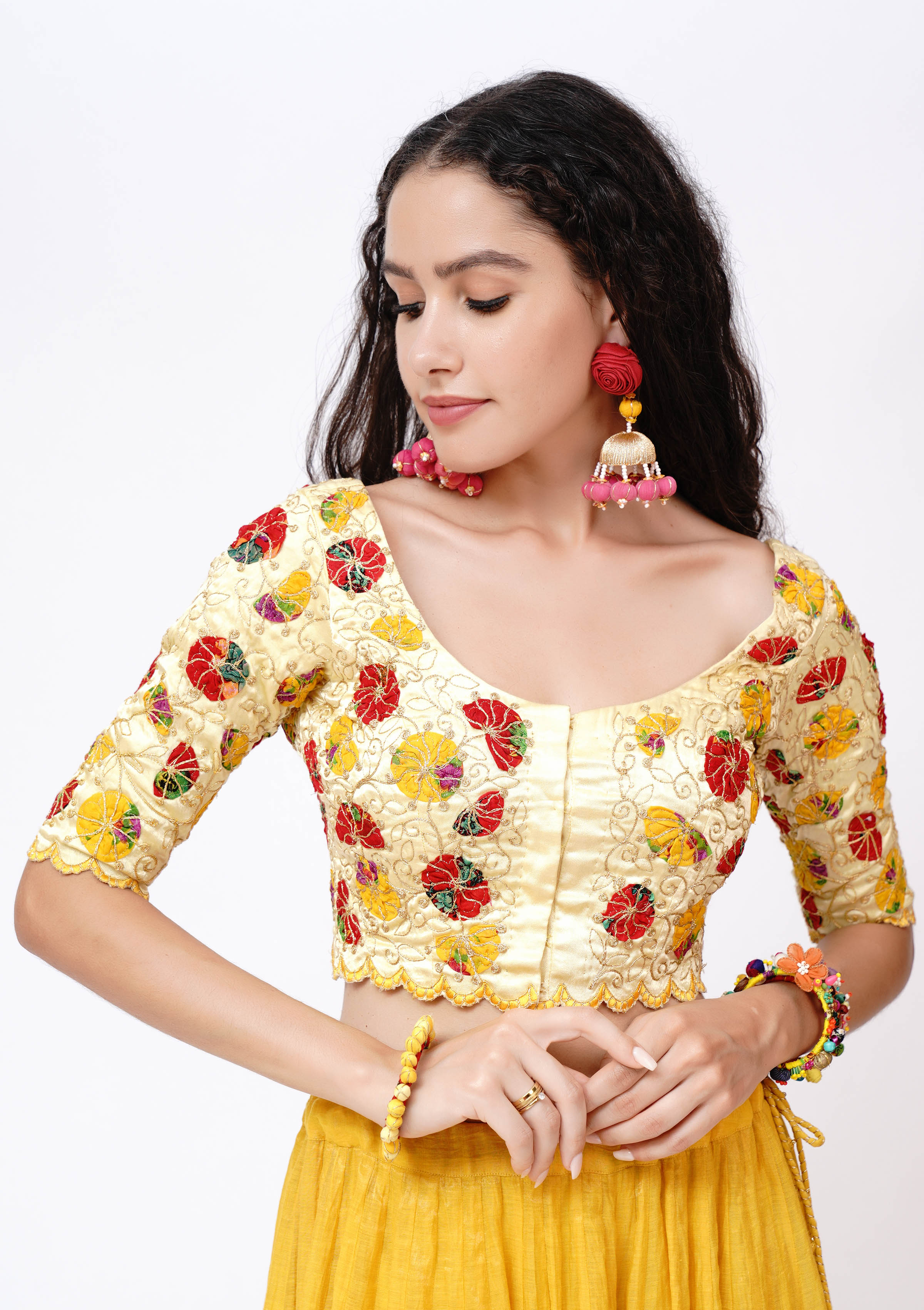 Ambeyaa Ghagra, Choli & Dupatta Set