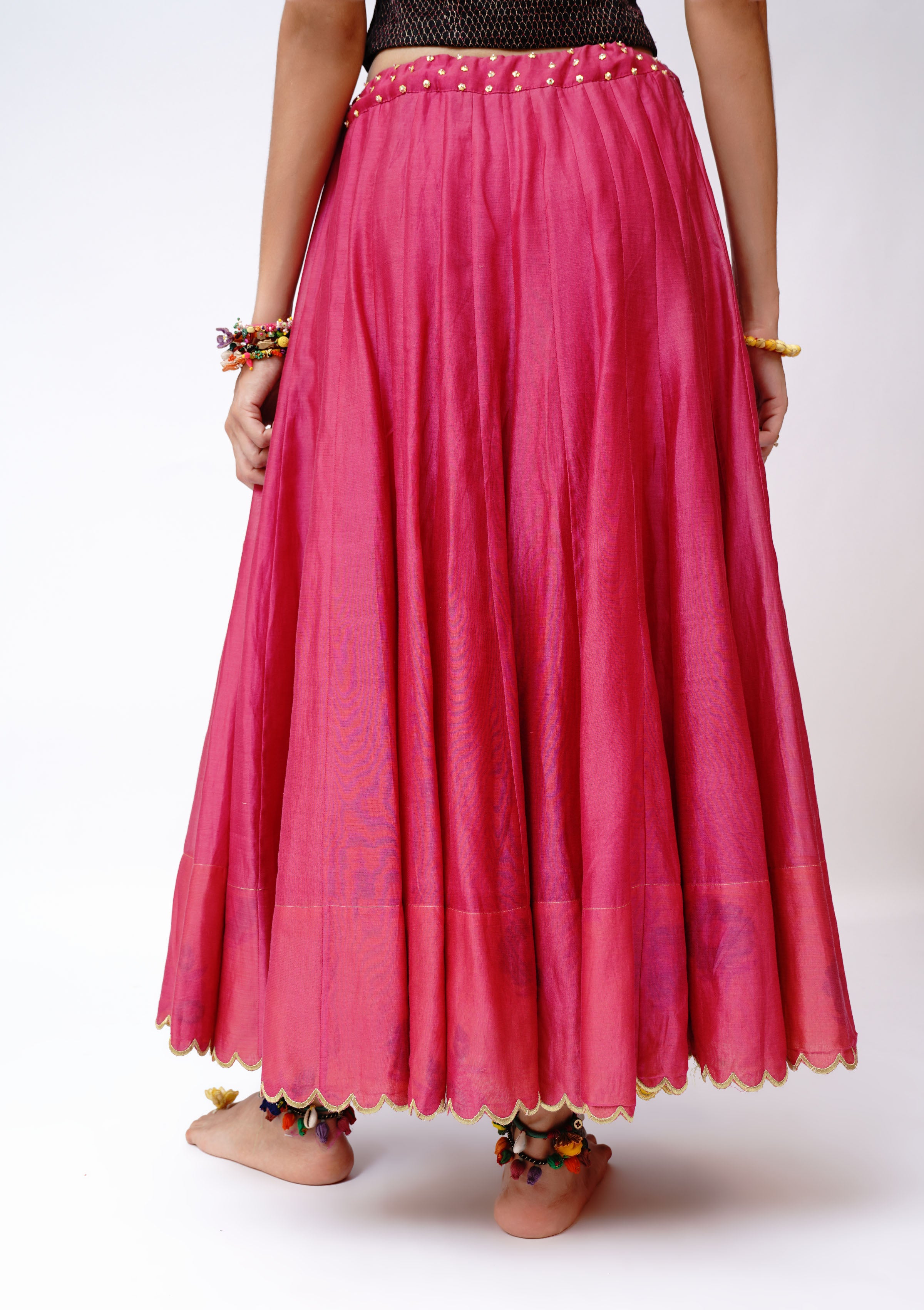 Mehkiya Pink Ghagra