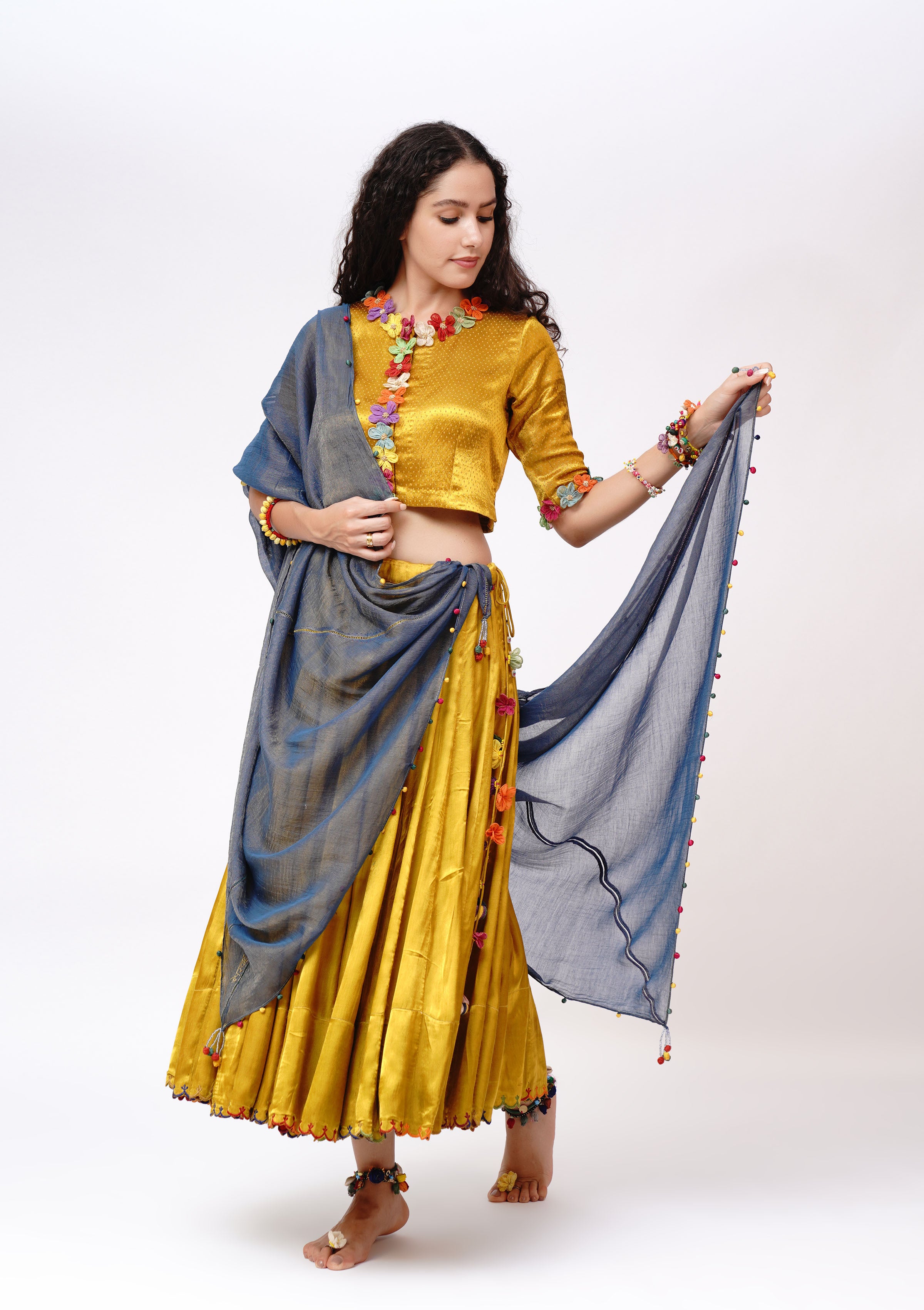 Jagoriya Grey Dupatta