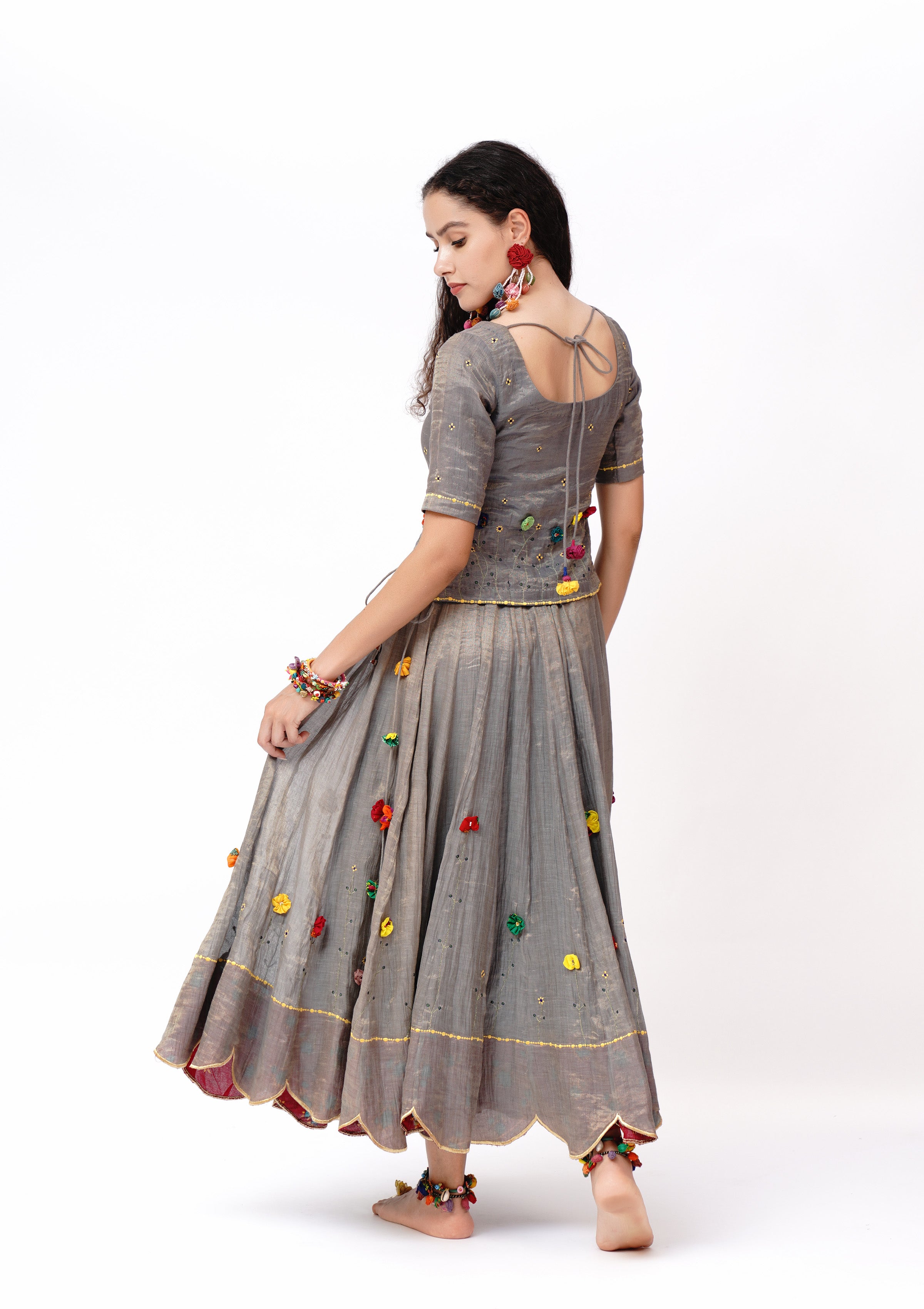 Dhoomari Ghagra & Choli Set