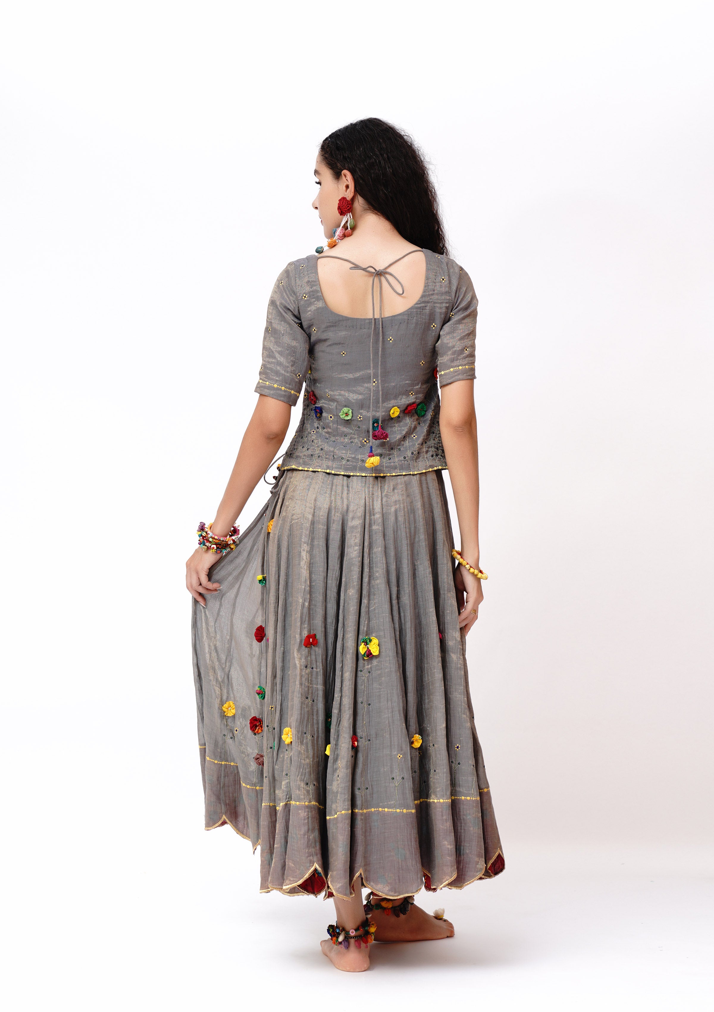 Dhoomari Ghagra & Choli Set
