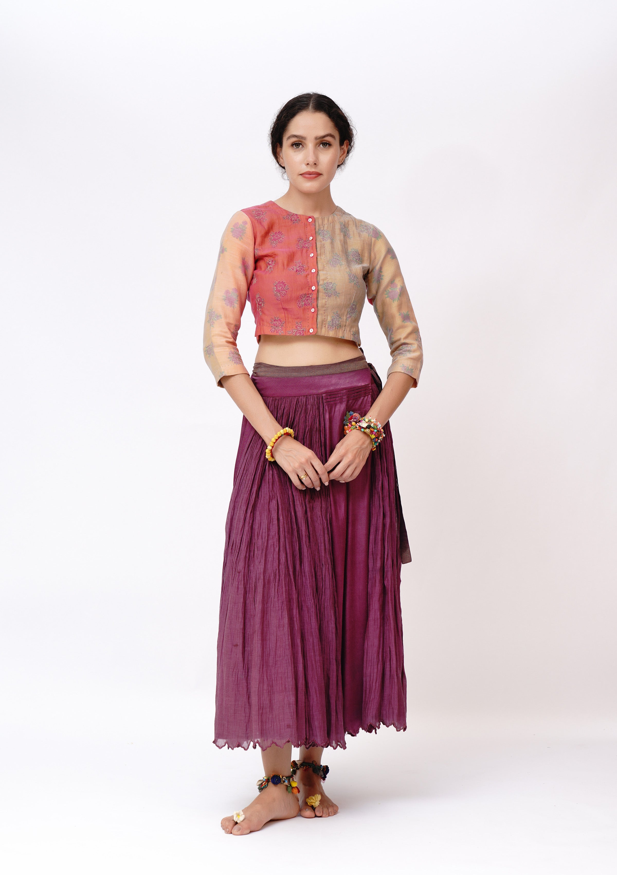 Jhankri Ghagra & Choli Set