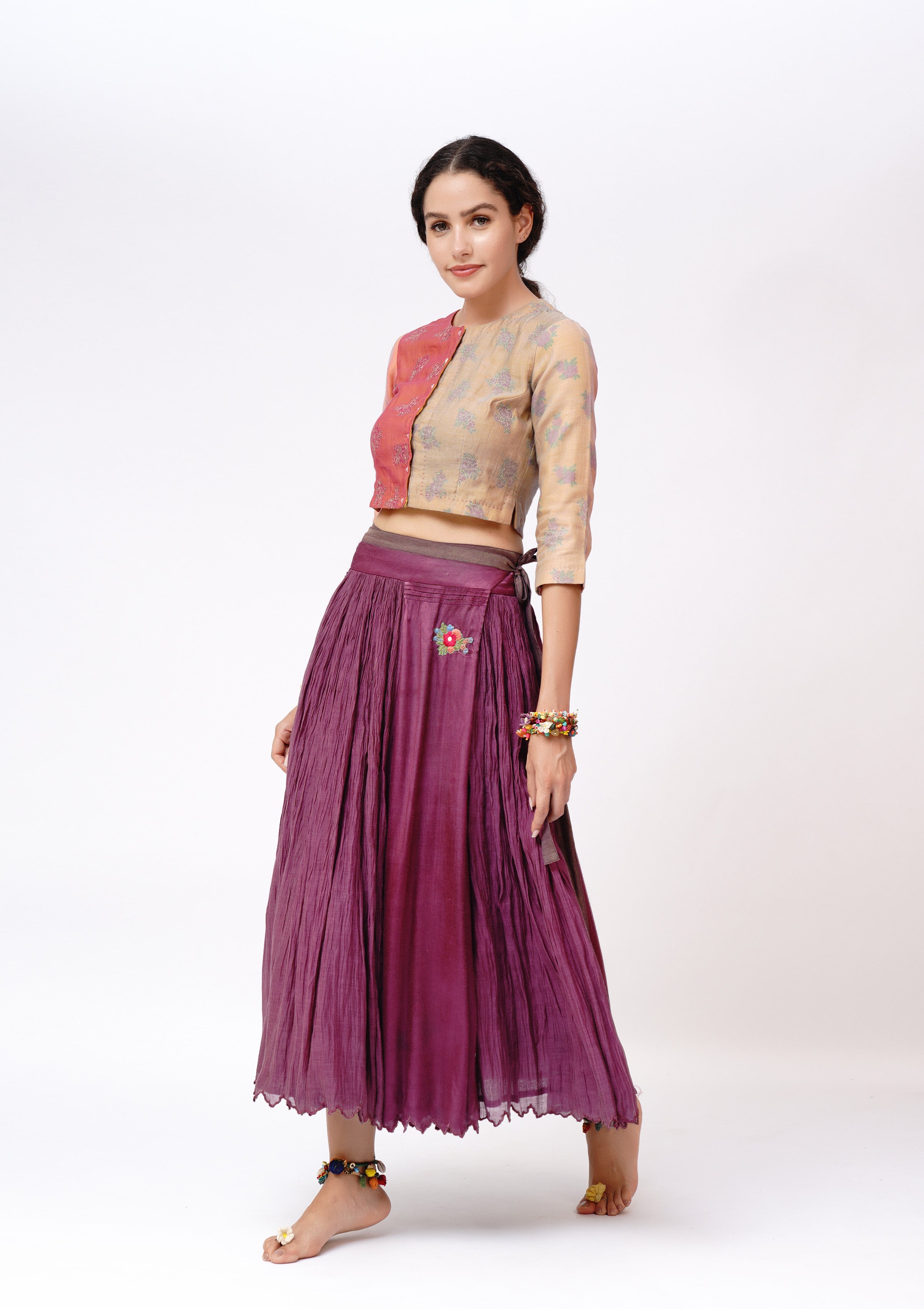 Jhankri Ghagra & Choli Set