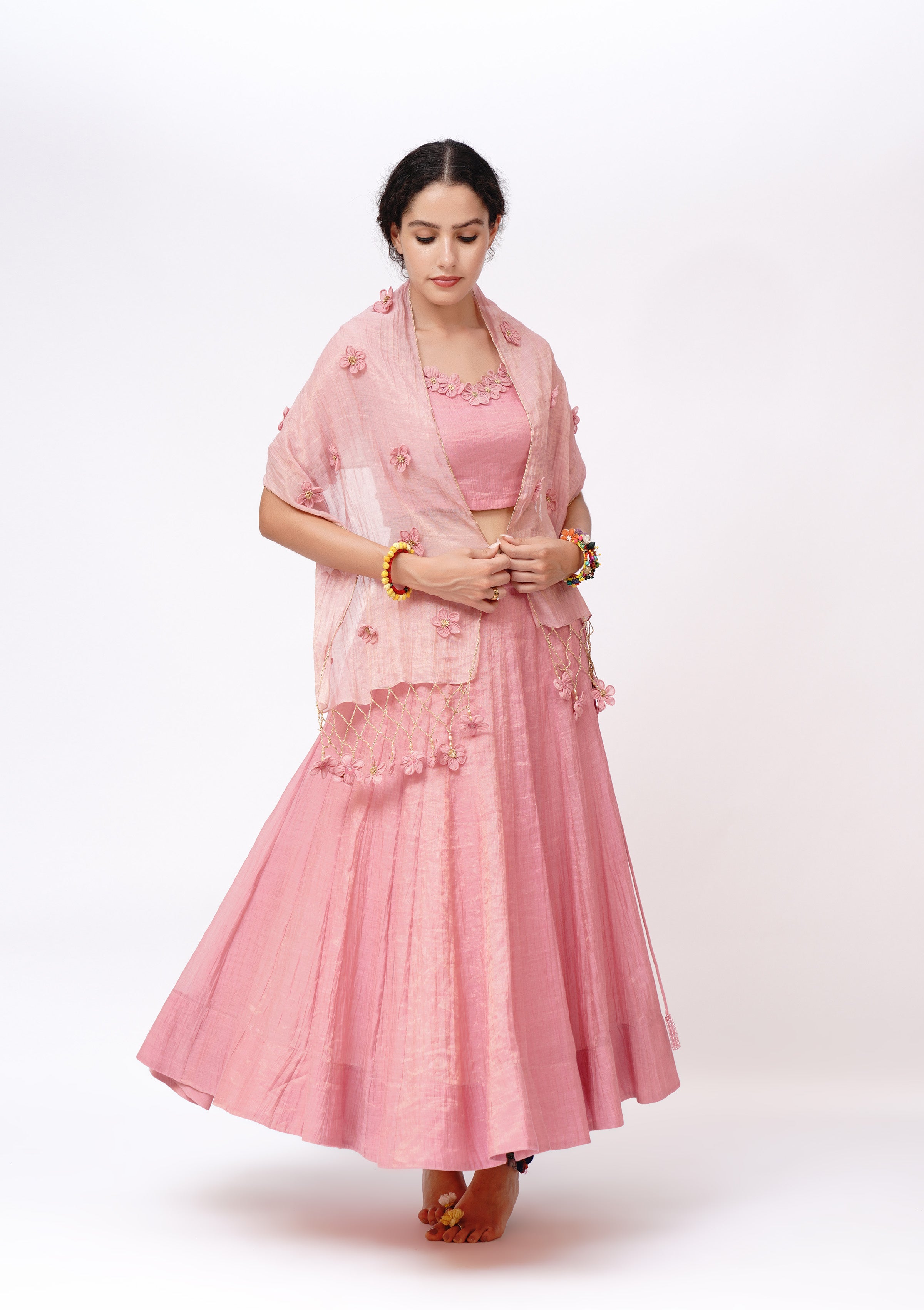 Naveli Ghagra,Choli  & Dupatta Set