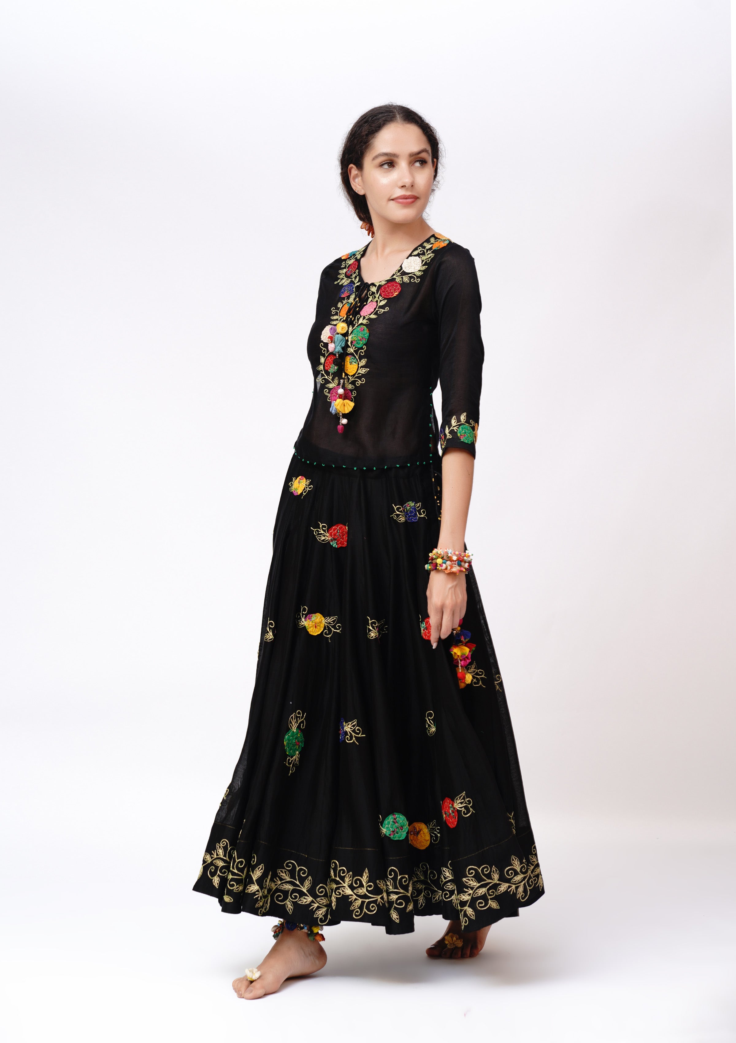 Meghrani Ghagra & Choli Set