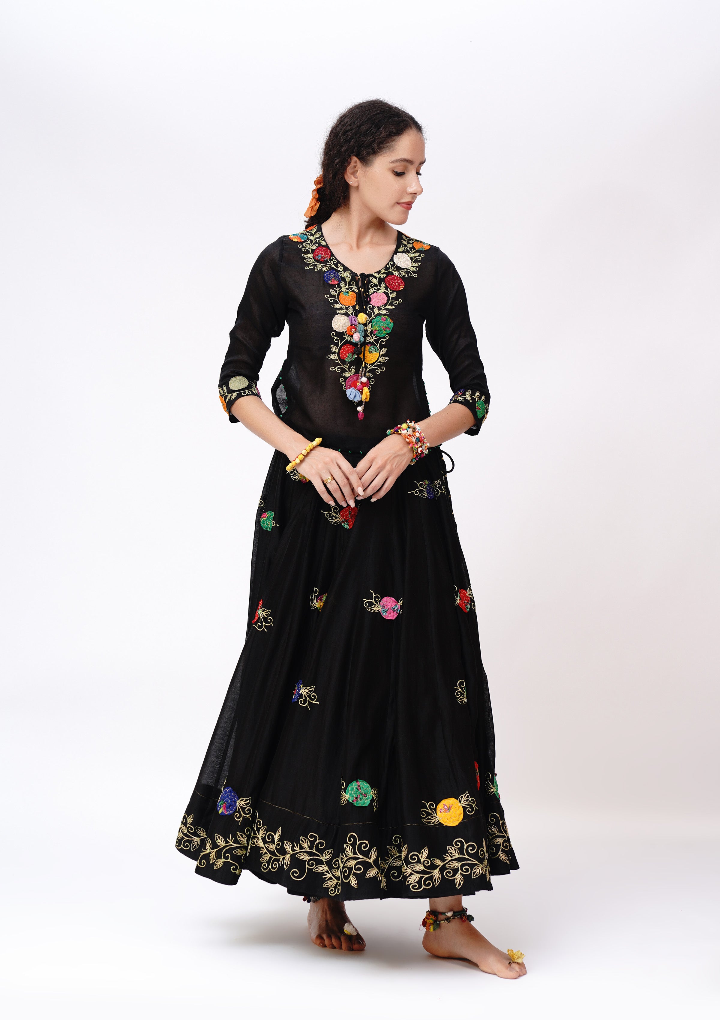 Meghrani Ghagra & Choli Set
