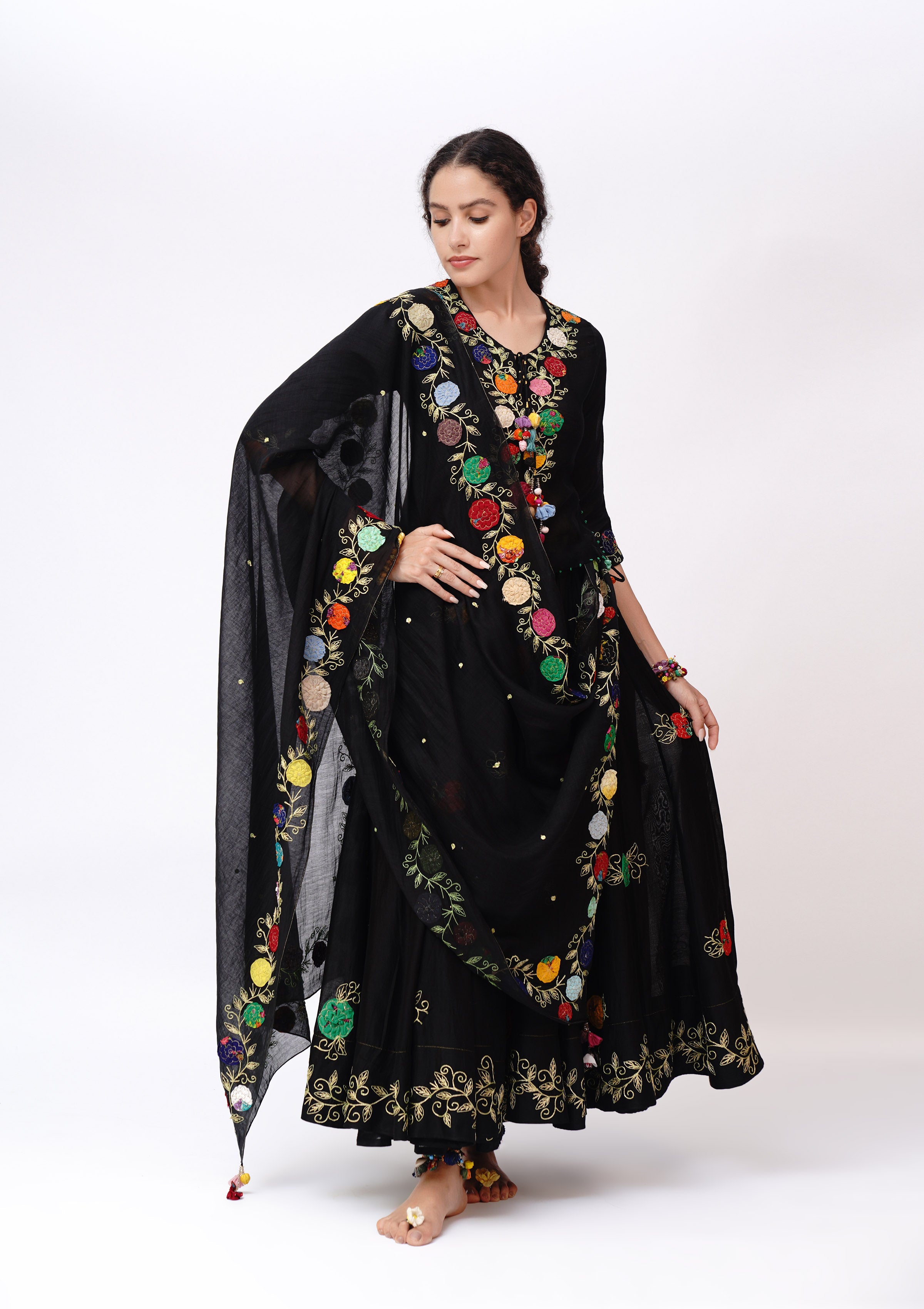 Meghrani Dupatta