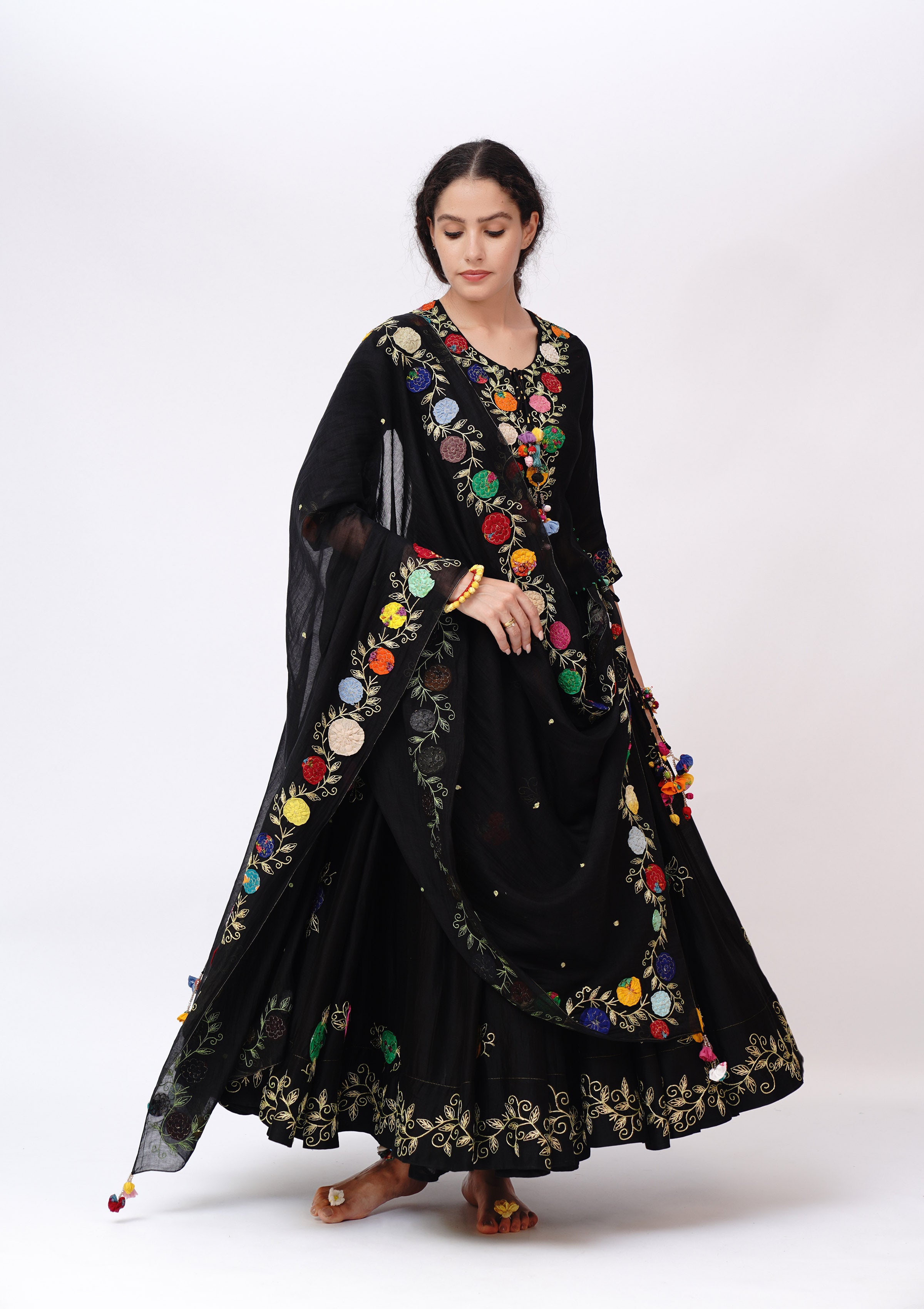 Meghrani Dupatta